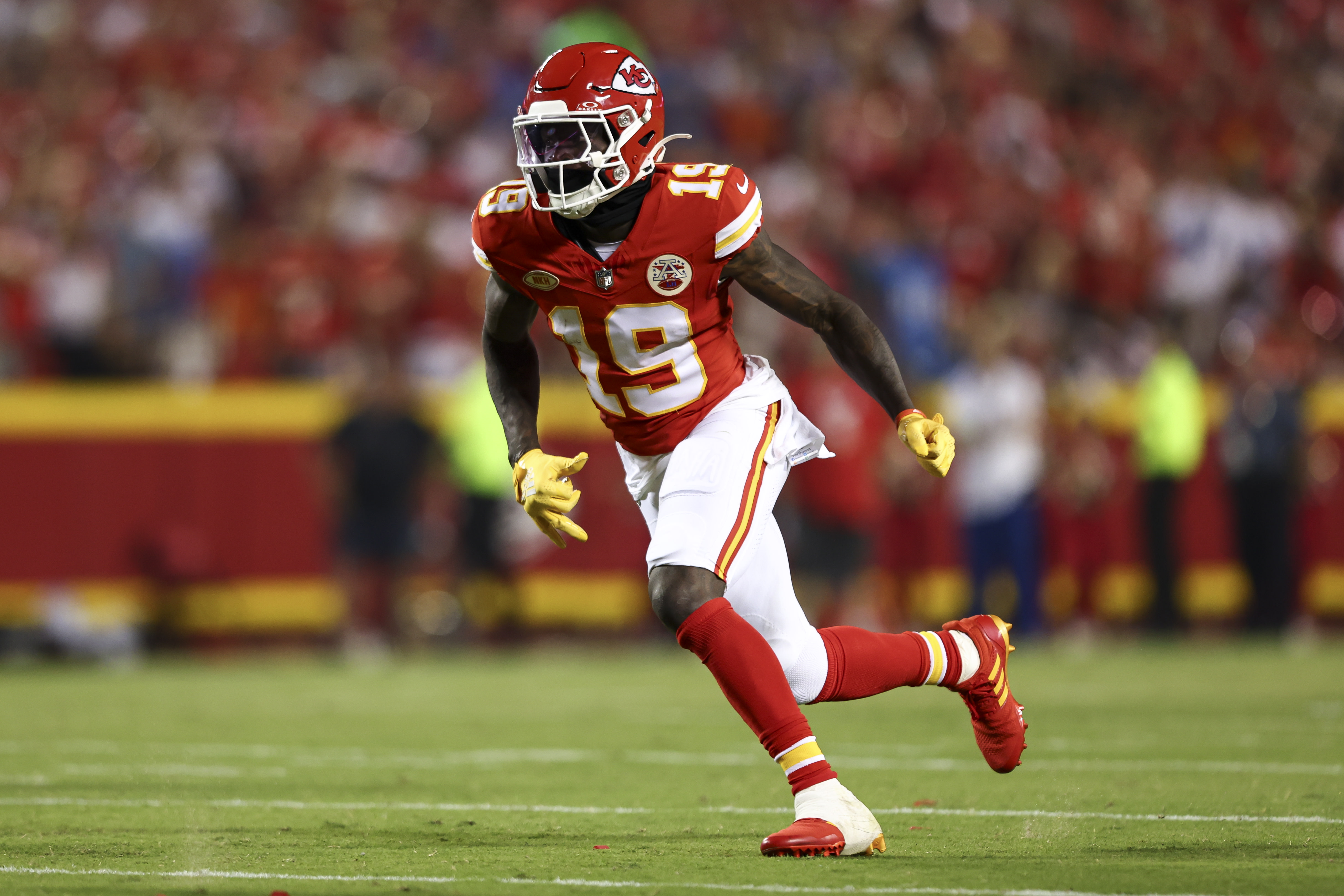 Kansas City injury report has WRs Smith-Schuster, Toney, RB McKinnon