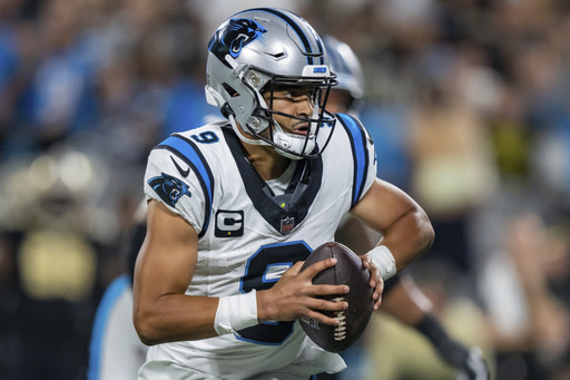 Panthers bench Mayfield; Darnold to start at QB vs Broncos