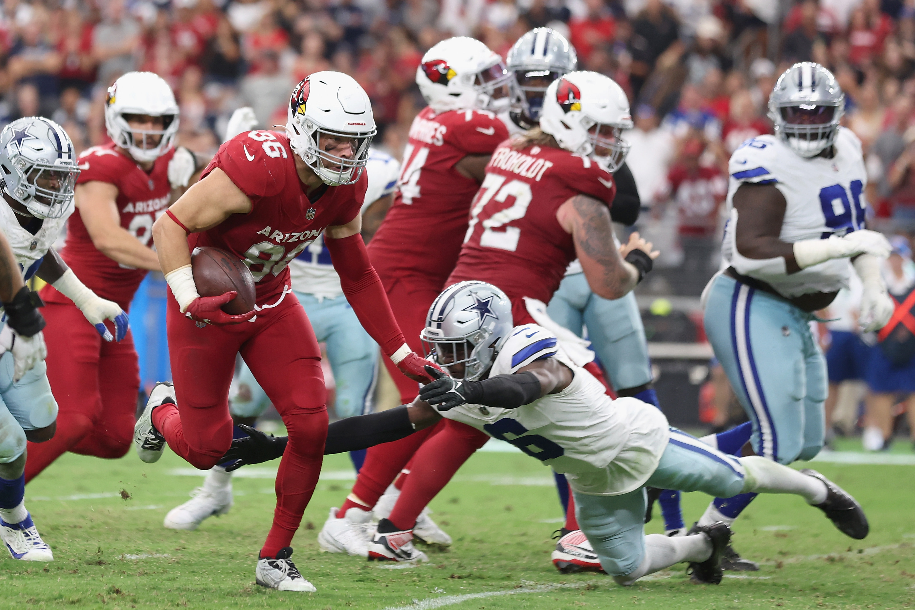 Arizona Cardinals elevated DL Eric Banks, RB Corey Clement in Week 4