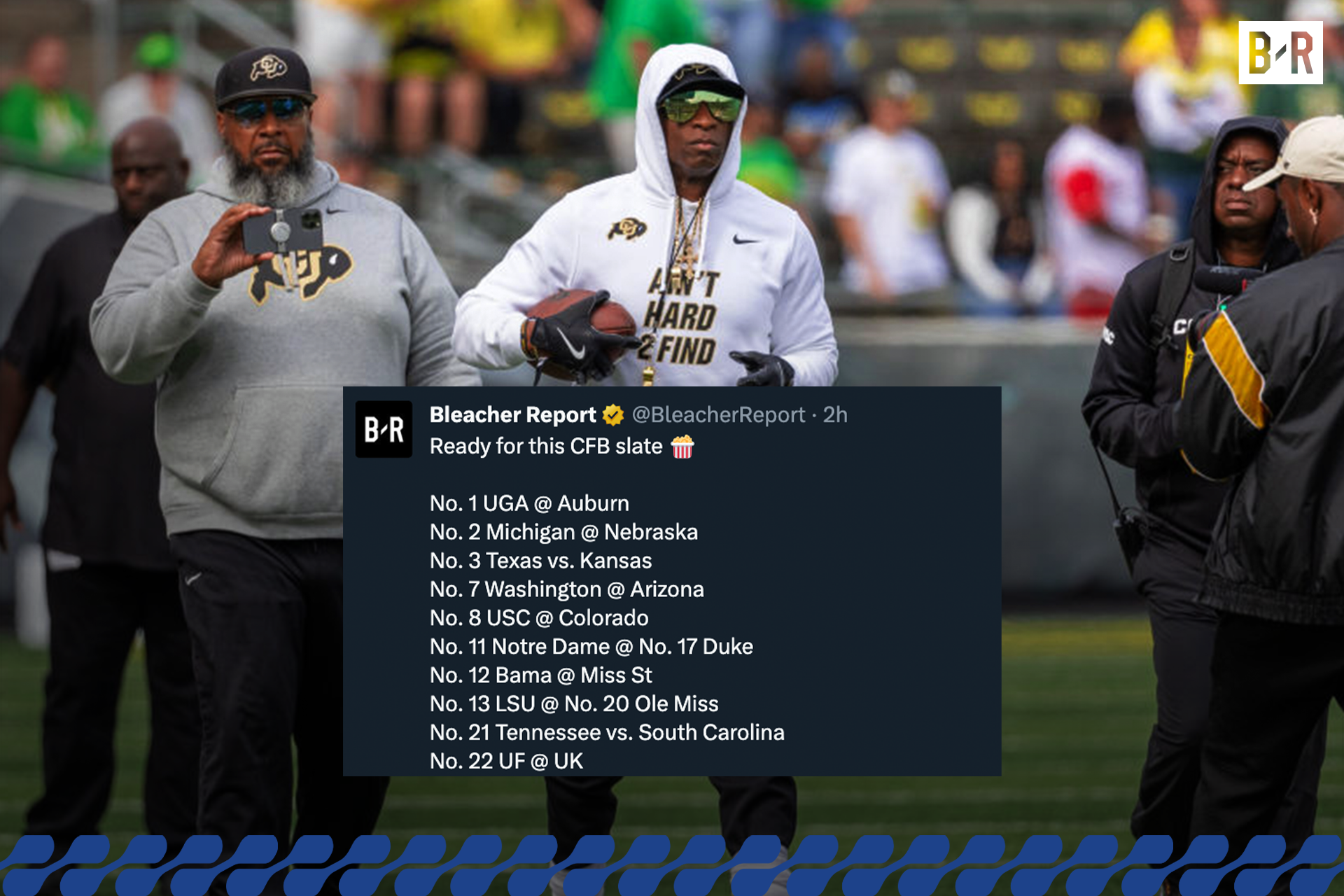 Bleacher Report Takes on Return of Football with Full Slate of