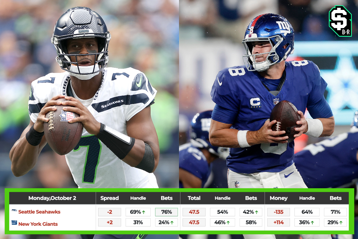 NFL Week 1 Betting Lines and Odds: Public Betting and Money