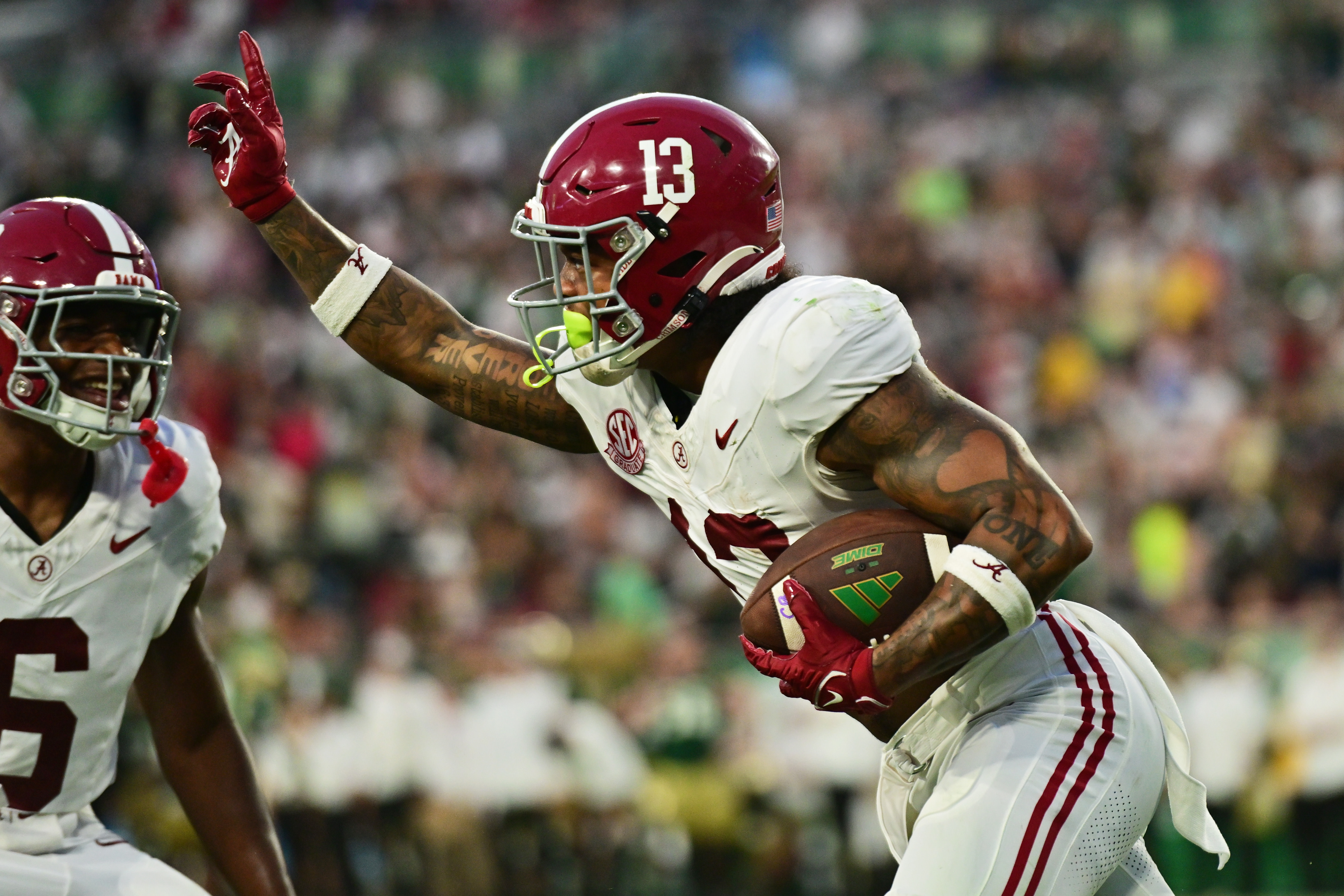 Alabama Football on X: Throwing Dimes 