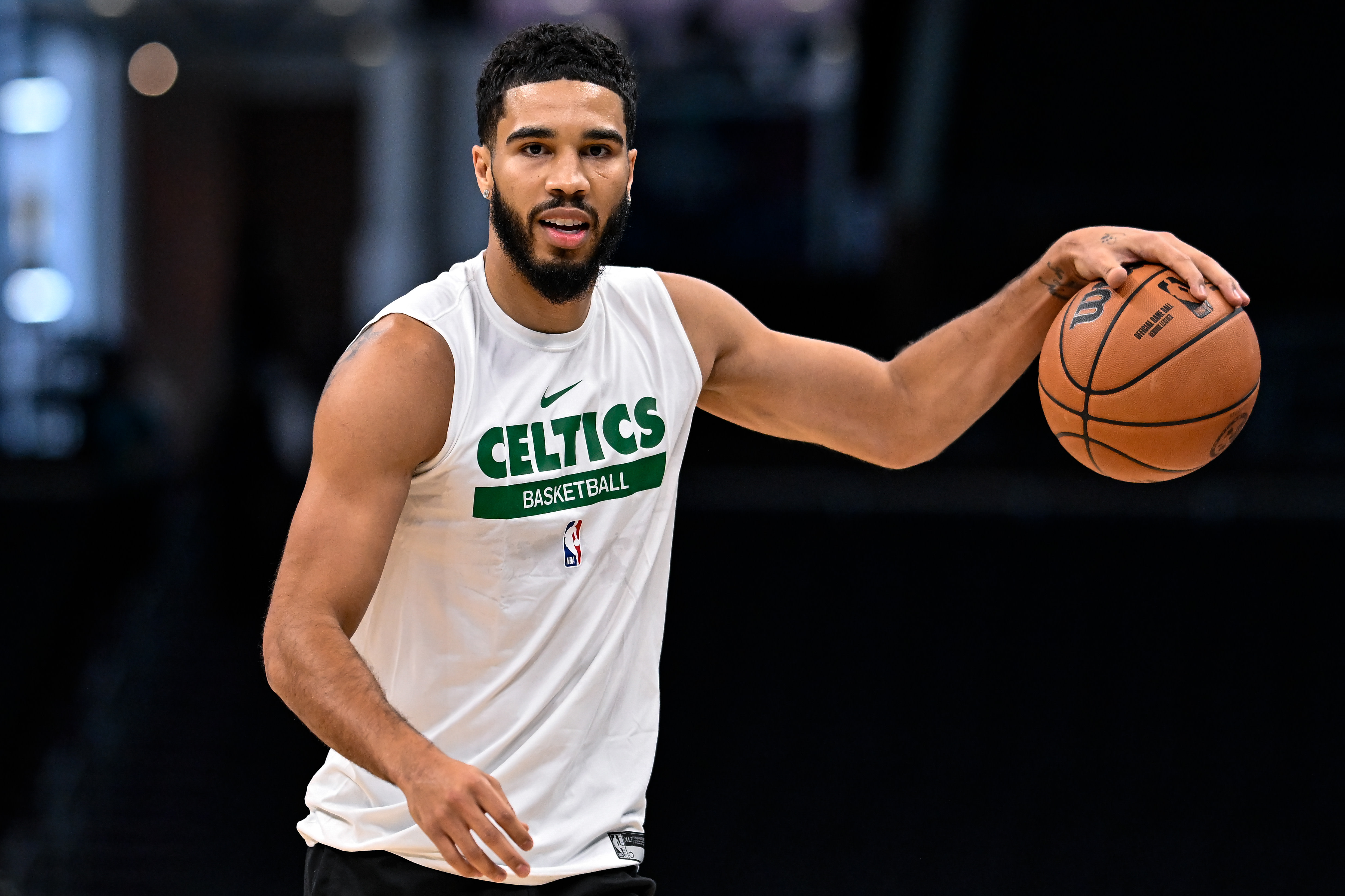 Celtics All-Star Jayson Tatum is sporting a new tattoo on his hand