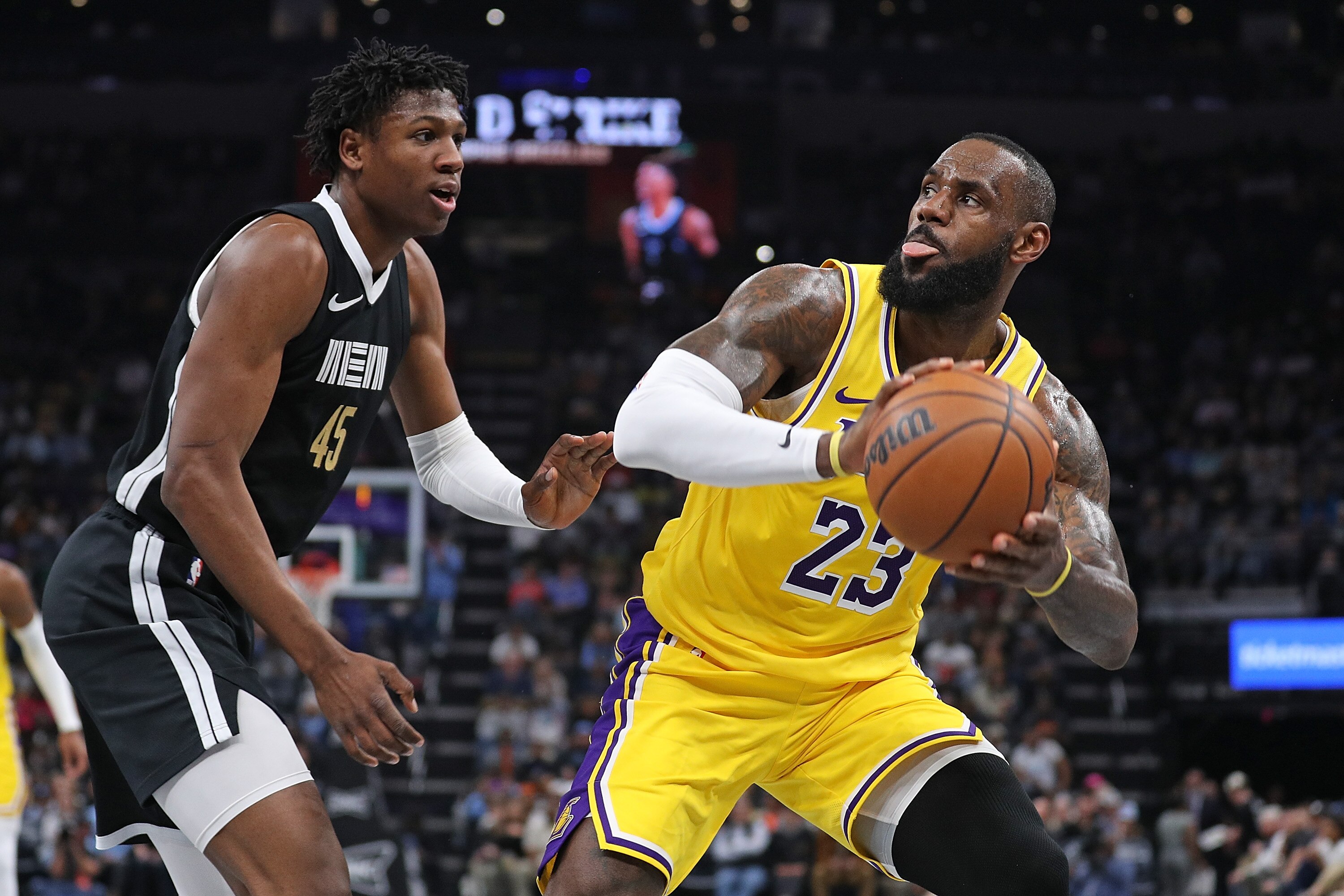 LeBron Gets Triple-Double  