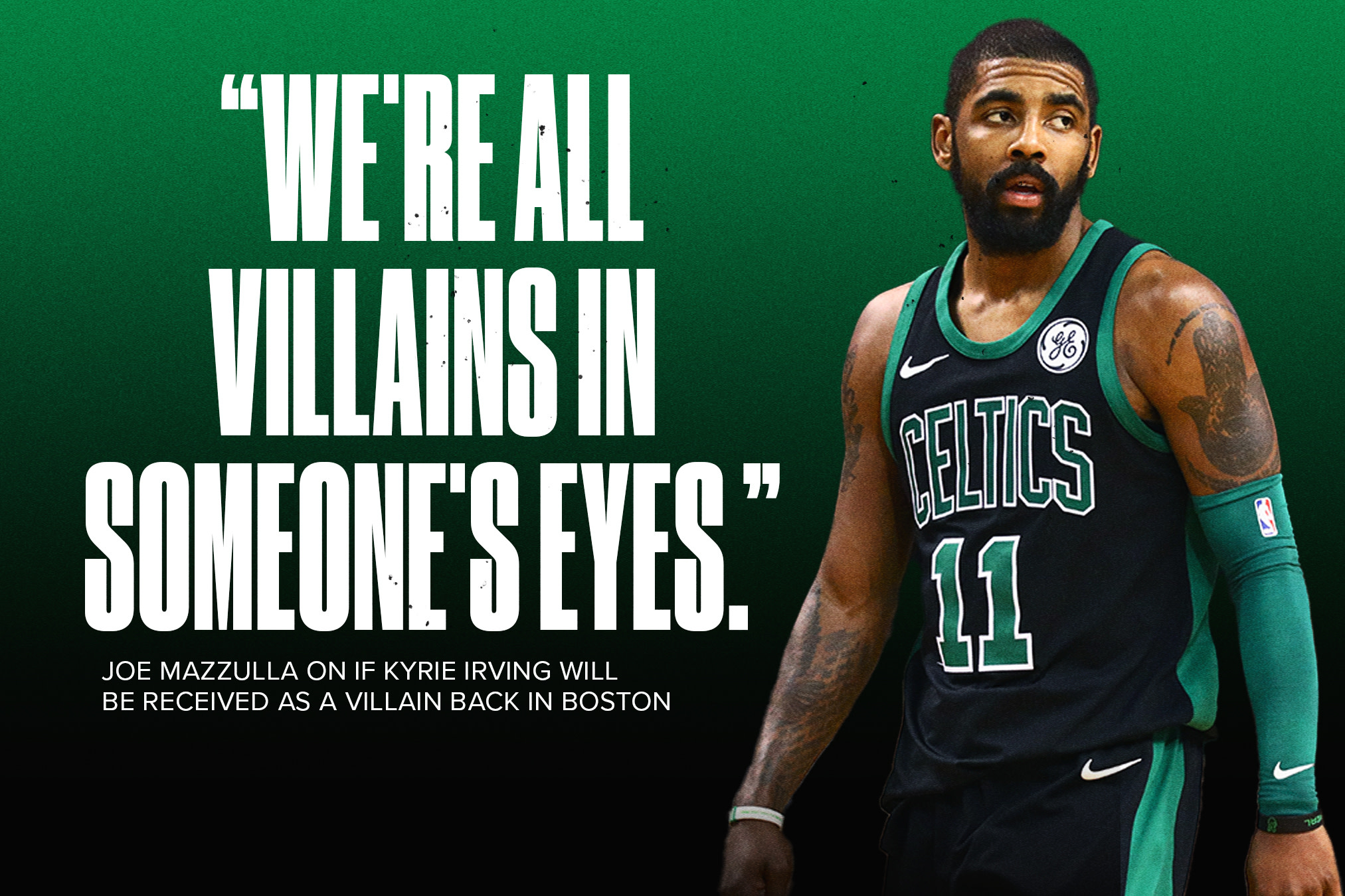 Celtics HC Joe Mazzulla on Mavs' Kyrie Irving: 'We're All Villains in Someone's  Eyes' | News, Scores, Highlights, Stats, and Rumors | Bleacher Report