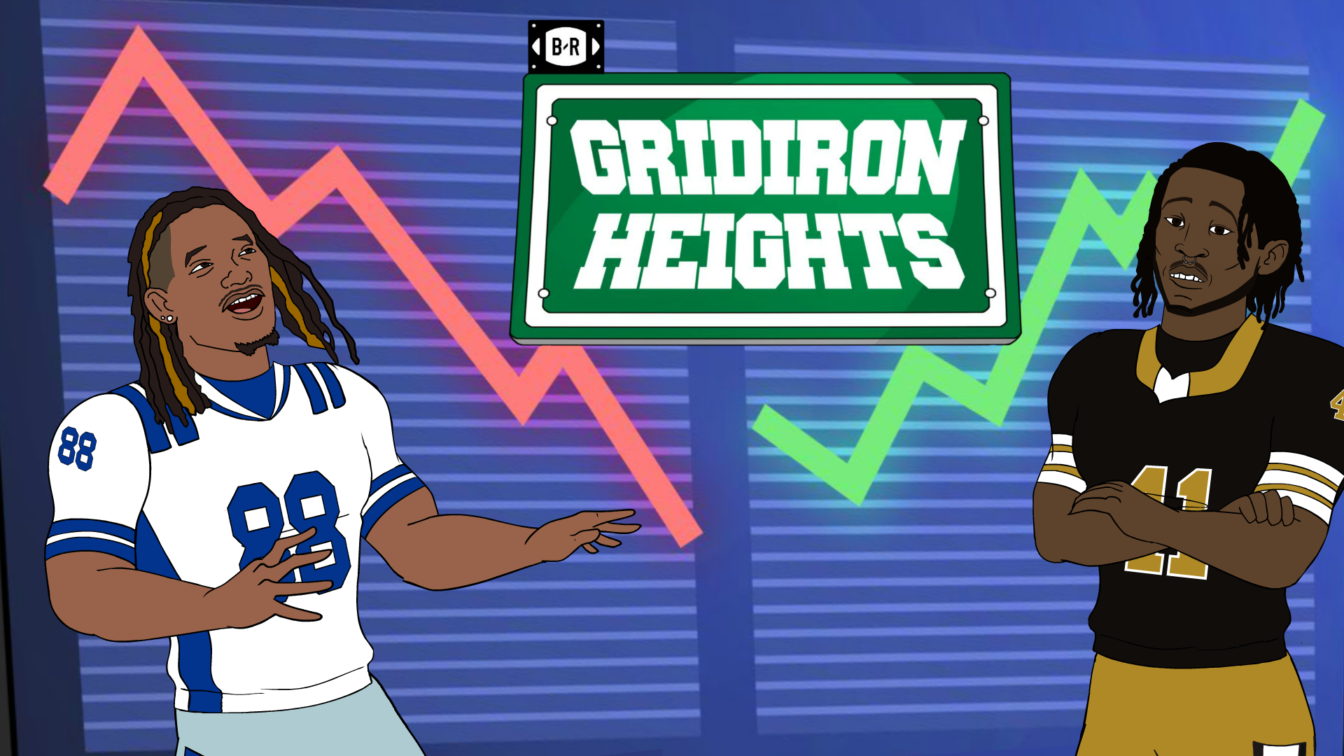 Star WRs vs. Star RBs | Gridiron Heights, S9E4