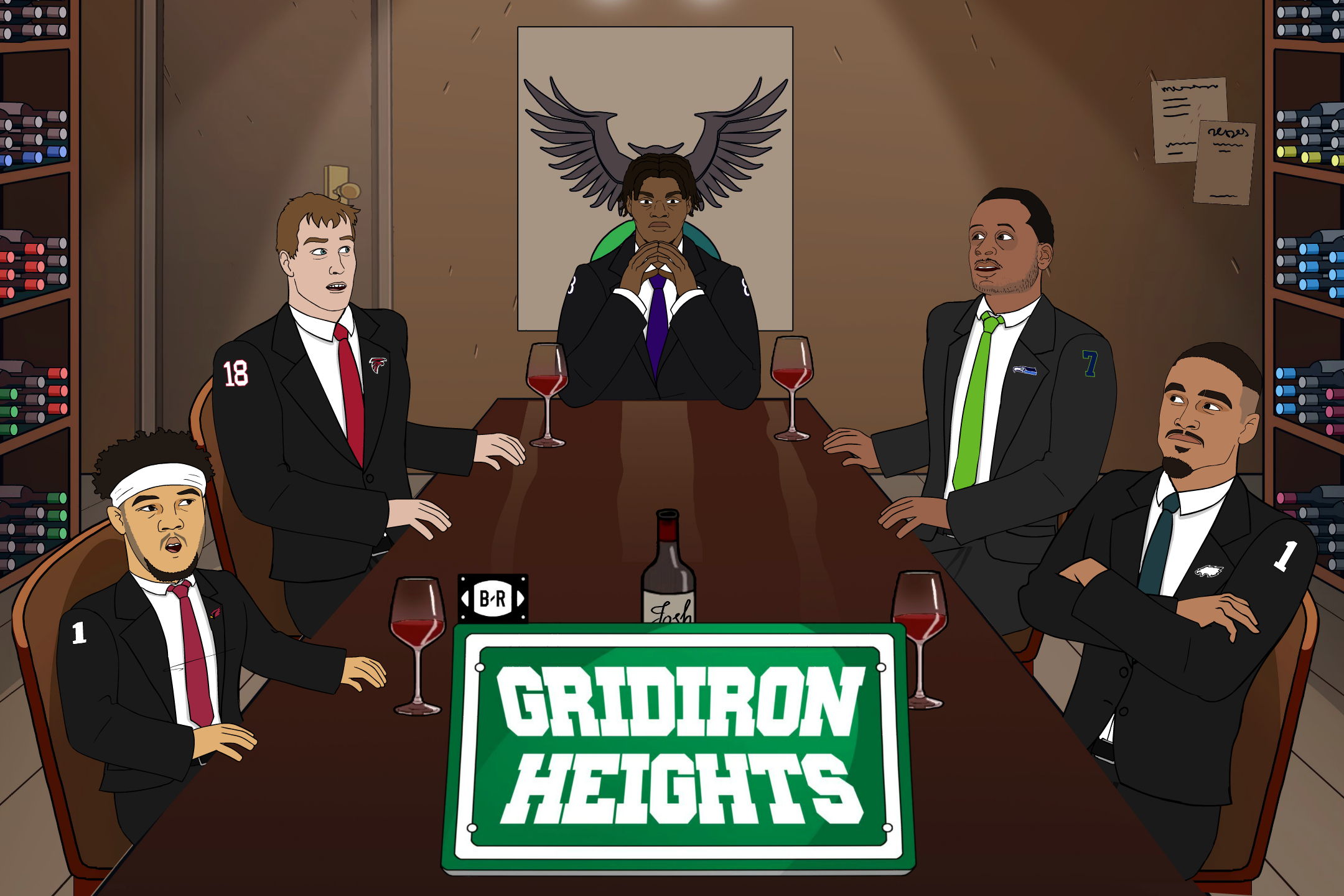 NFL Bird Teams Gridiron Heights