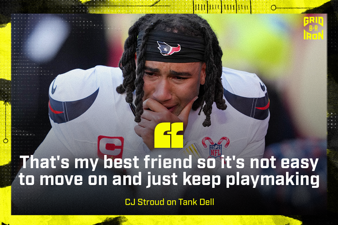 Stroud on Tank Dells Injury