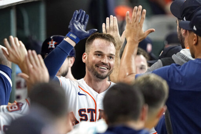 Report: Houston Astros Acquire First Baseman Trey Mancini in Trade from  Baltimore Orioles - Sports Illustrated Inside The Astros