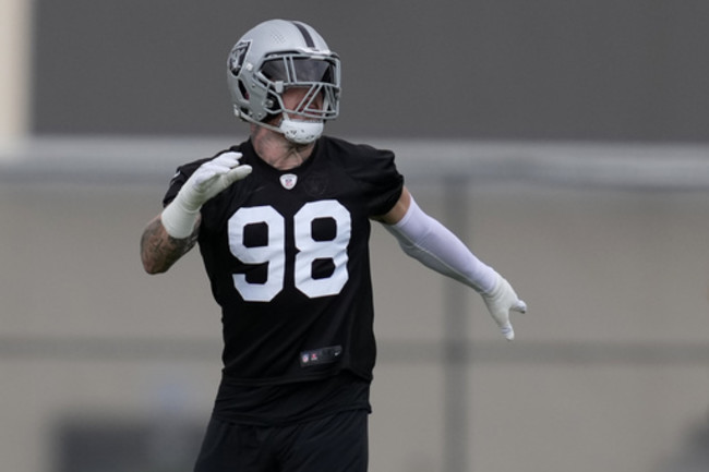 Best images of Raiders DE Maxx Crosby during NFL career