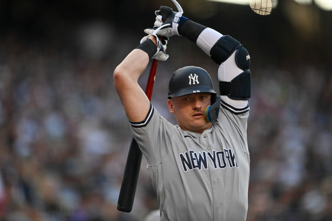 Yankees place Josh Donaldson on IL, recall Oswald Peraza