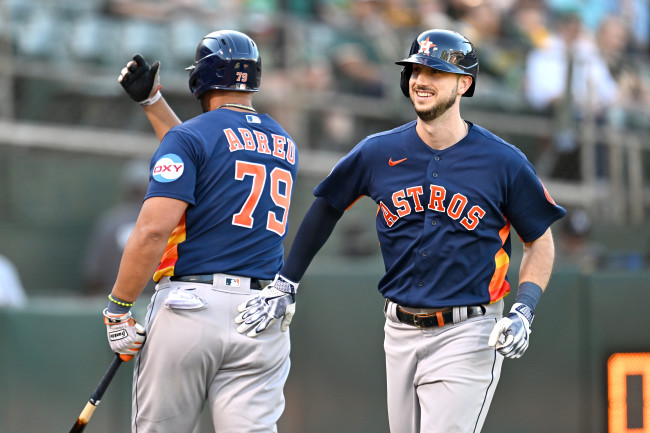 Kyle Tucker hits 3 HRs as Astros beat Athletics