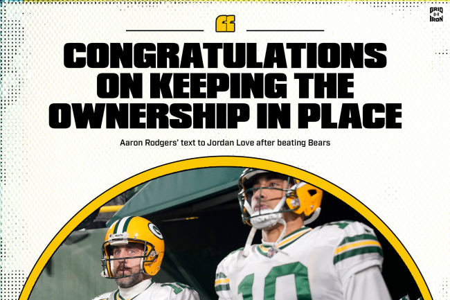 Jordan Love gets text from Aaron Rodgers before 1st training camp