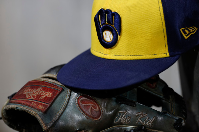 Wear two winning looks in one with these Milwaukee flag Brewers hats