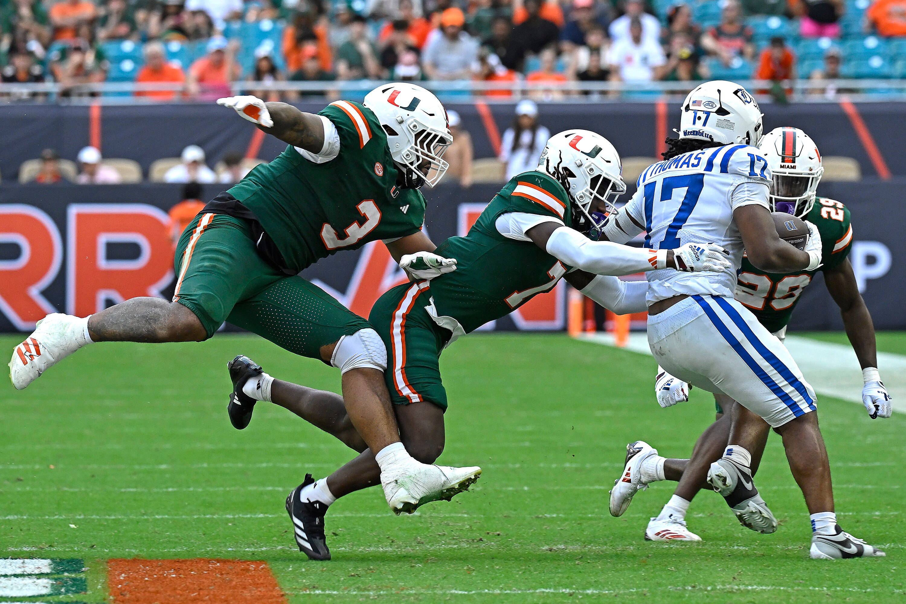Miami hurricane football news discount