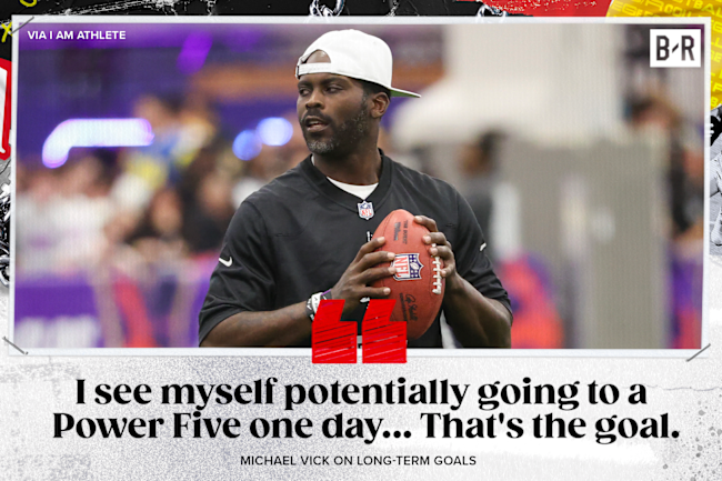 Vick: Goal Is to Coach P5 😤
