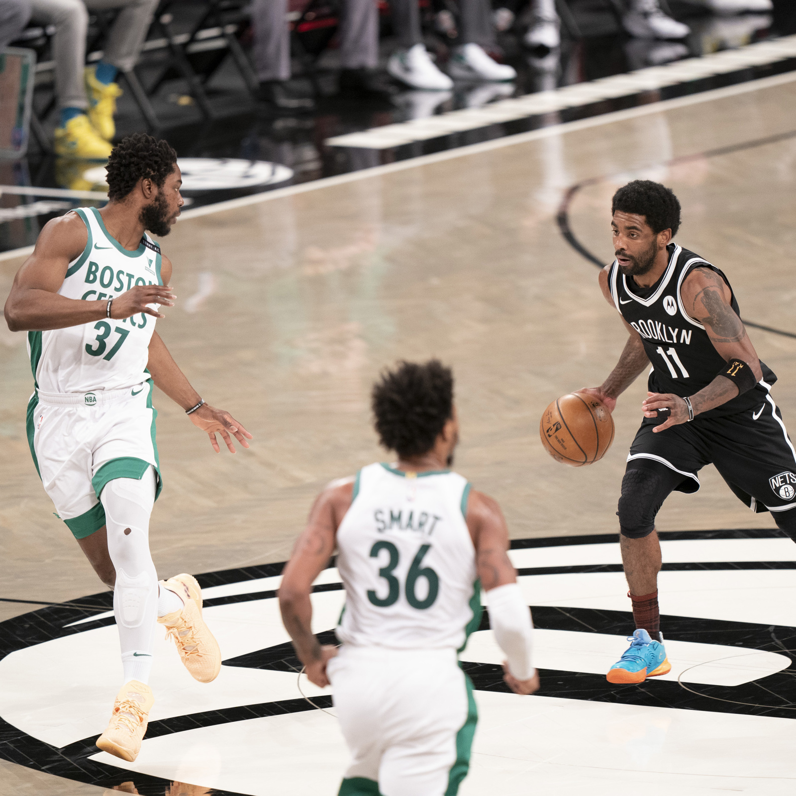 Basketball Forever - The Brooklyn Nets CRUSH the Boston Celtics 141-126!  Kevin Durant: 42 PTS, 5 AST & 2 BLK on 70% FG. Kyrie Irving: 39 PTS, 11 REB  & 2 STL.
