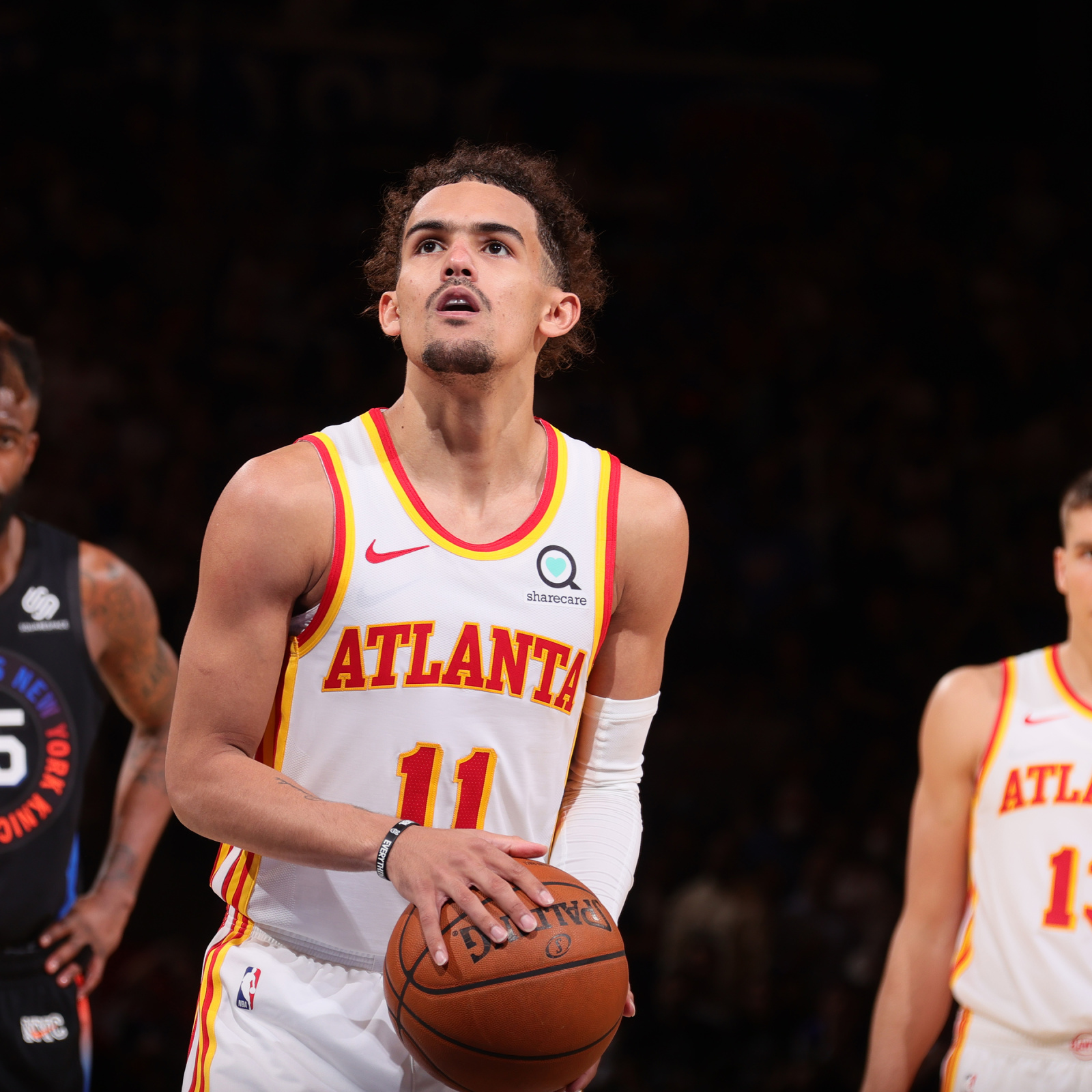 Knicks fan banned from MSG for spitting on Trae Young