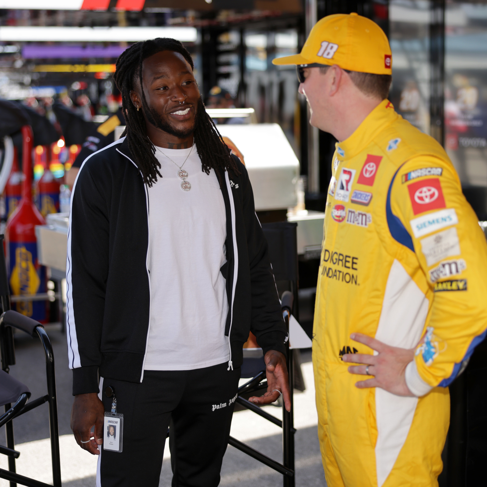 NASCAR puts hold on Alvin Kamara partnership amid NFL suspension