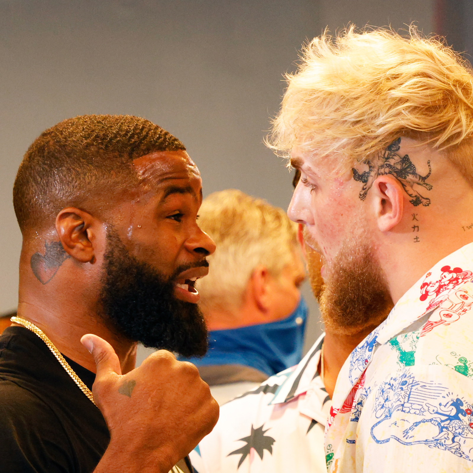 Jake Paul vs. Tyron Woodley Fight Loser to Get Tattoo After Press  Conference Bet | News, Scores, Highlights, Stats, and Rumors | Bleacher  Report