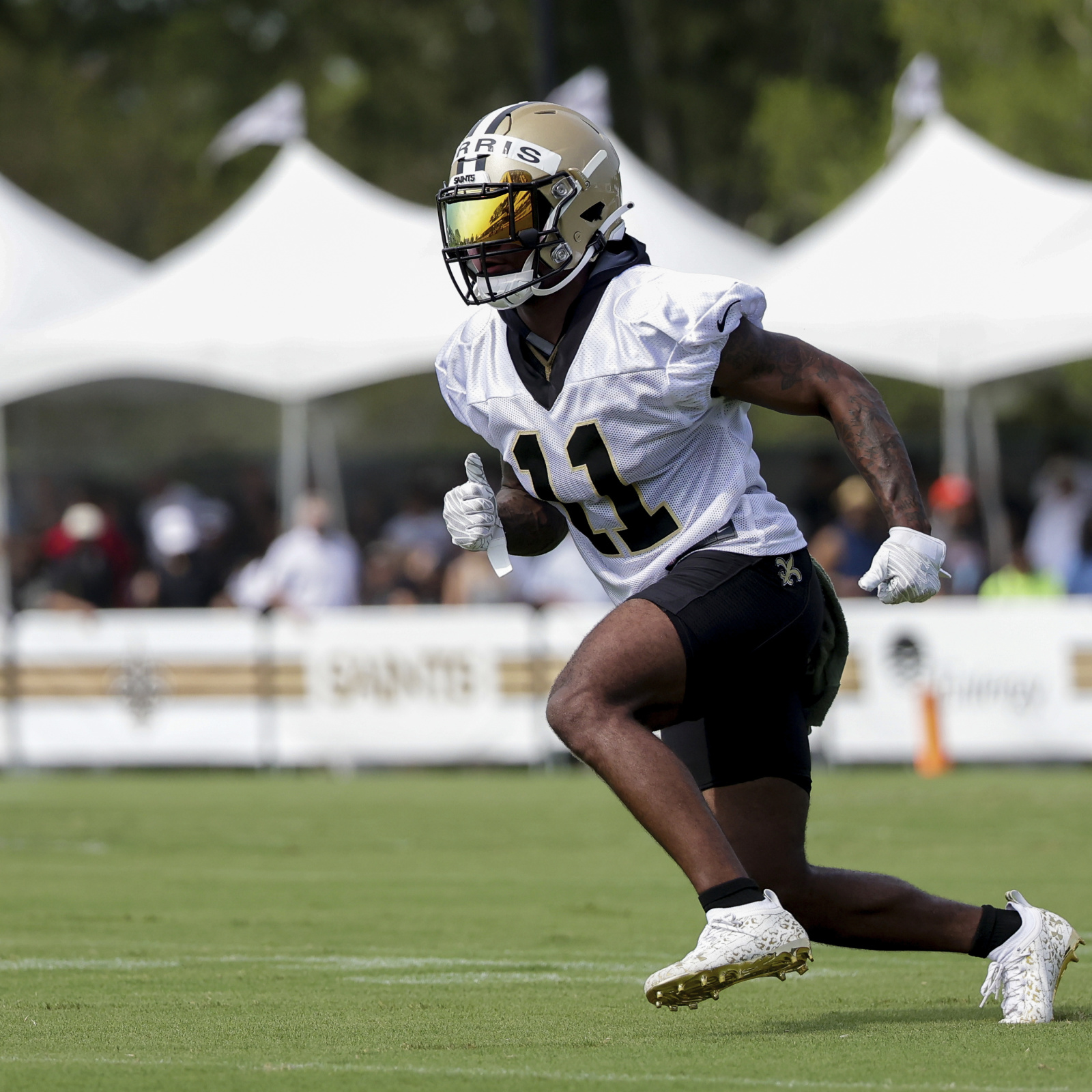 Saints WR Deonte Harris appealing 3-game suspension from offseason DUI