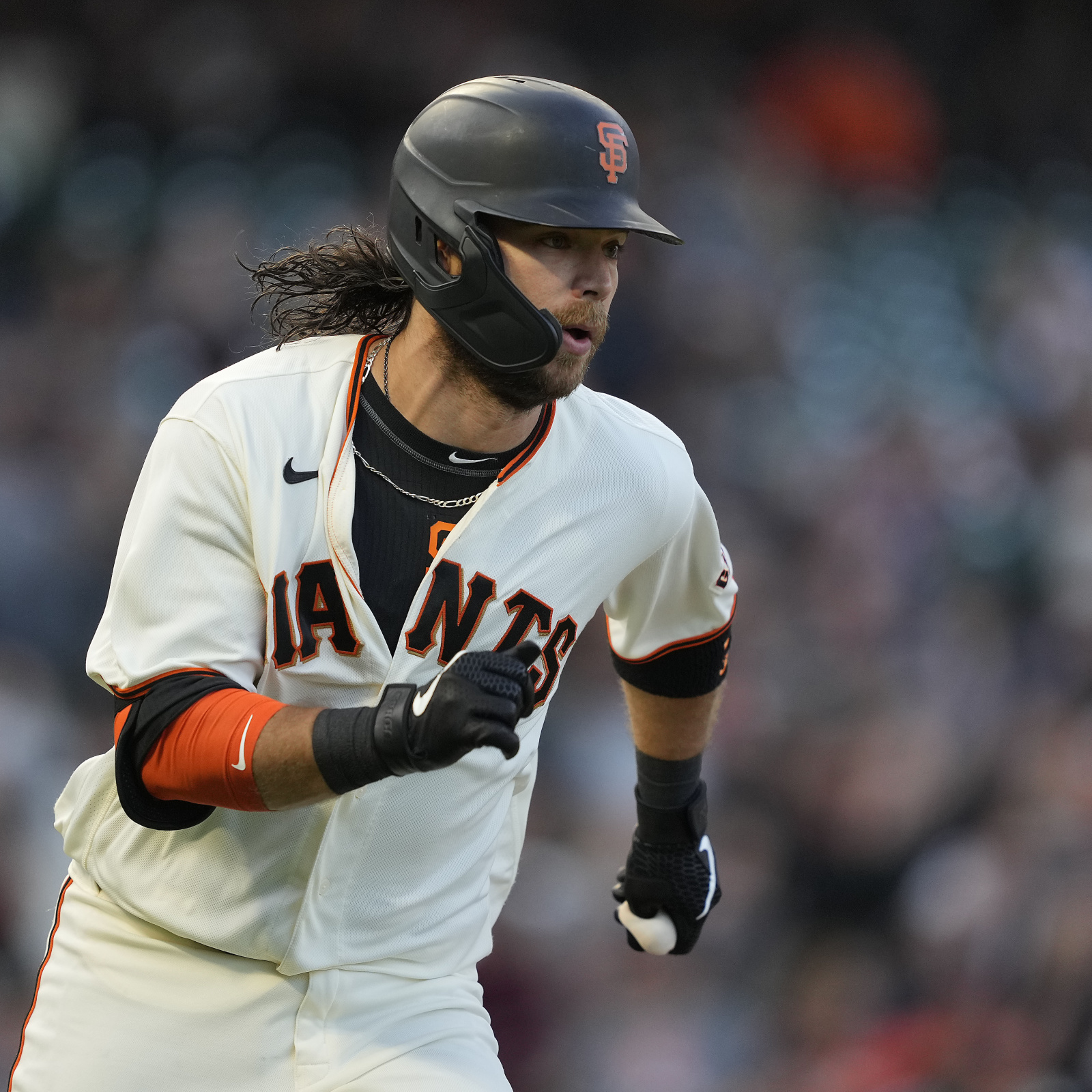 Brandon Crawford accomplishes long-held goal of pitching for Giants – KNBR