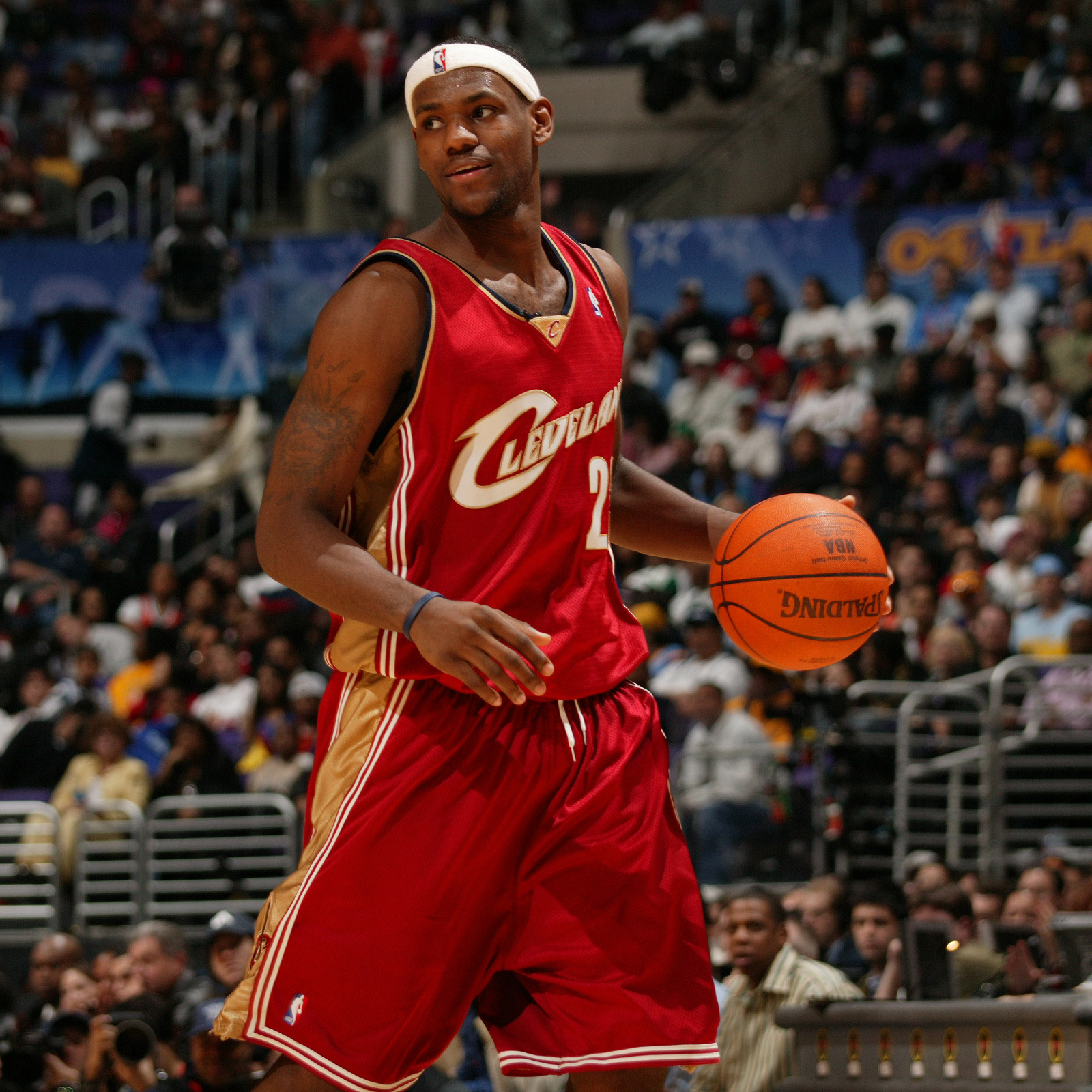 LeBron James Autographed Basketball W/ H.S. Teammates Hits Auction