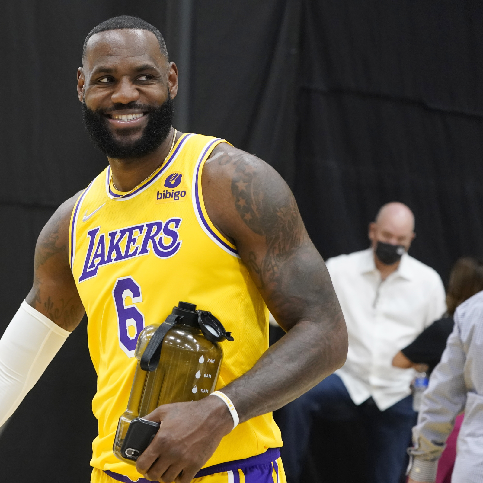 Lakers Media Day 2021: LeBron James, Anthony Davis and Top Interviews,  Videos | News, Scores, Highlights, Stats, and Rumors | Bleacher Report