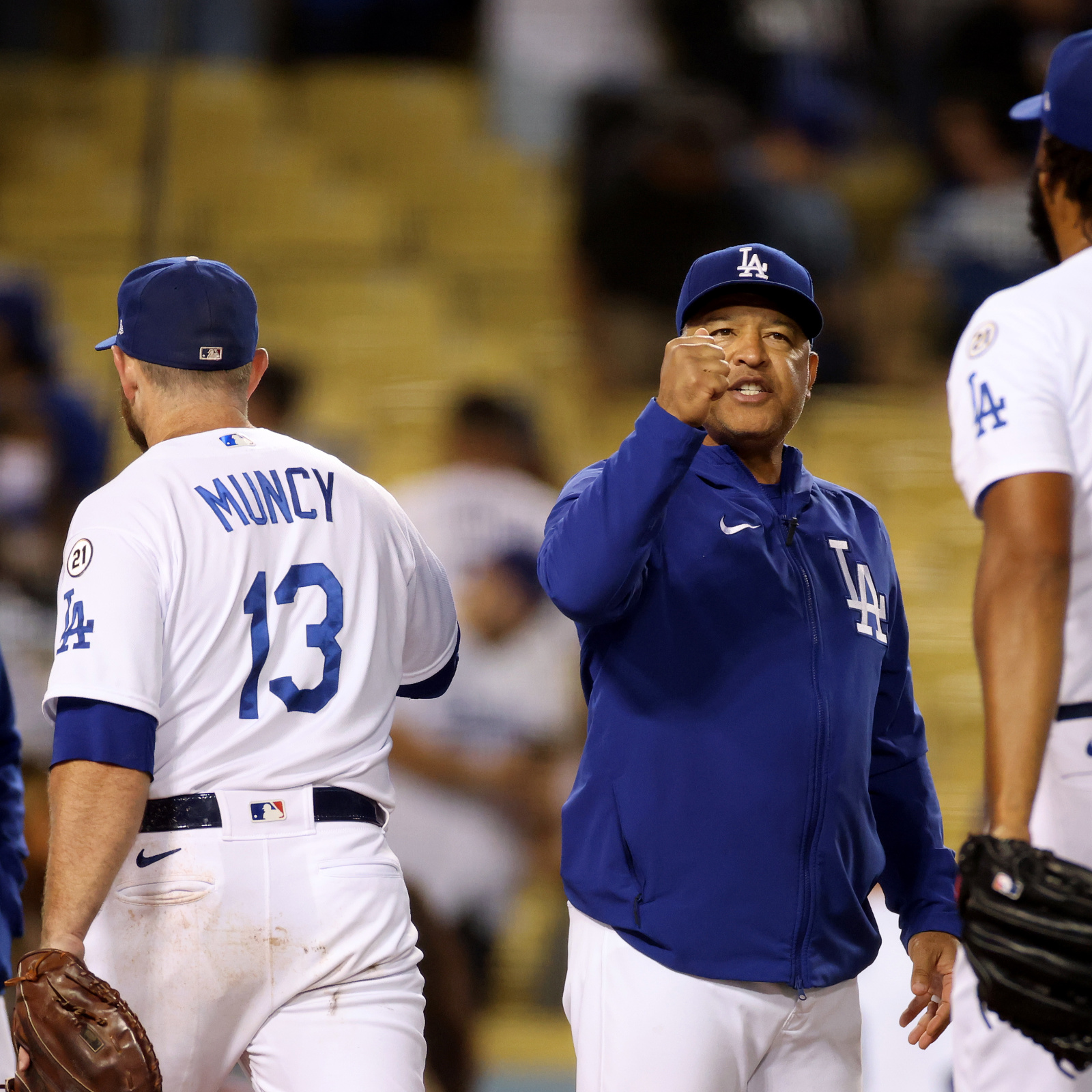 Dodgers celebration included another team after Wild Card win