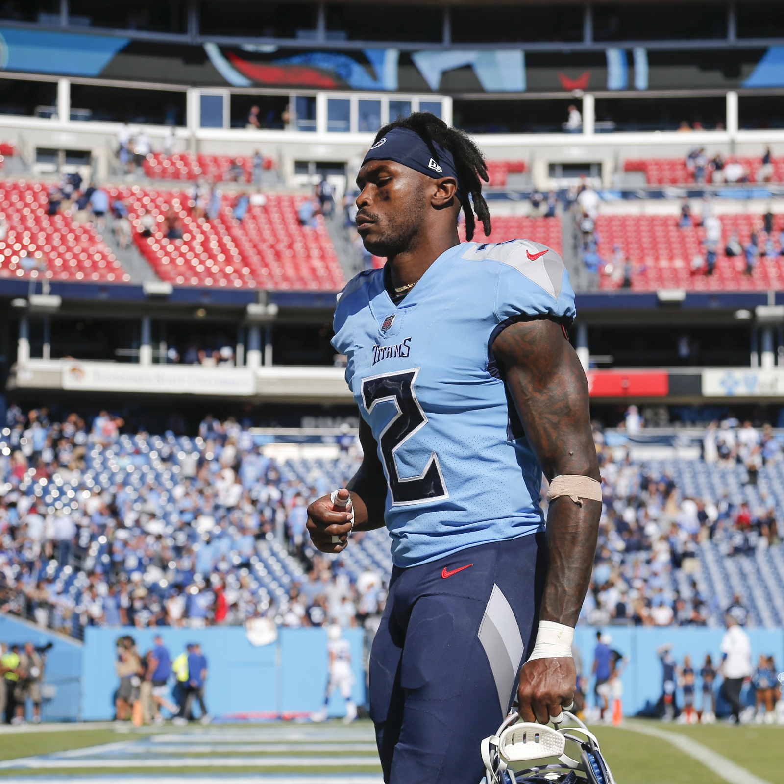 Titans WR A.J. Brown Should Benefit From the Arrival of Julio Jones