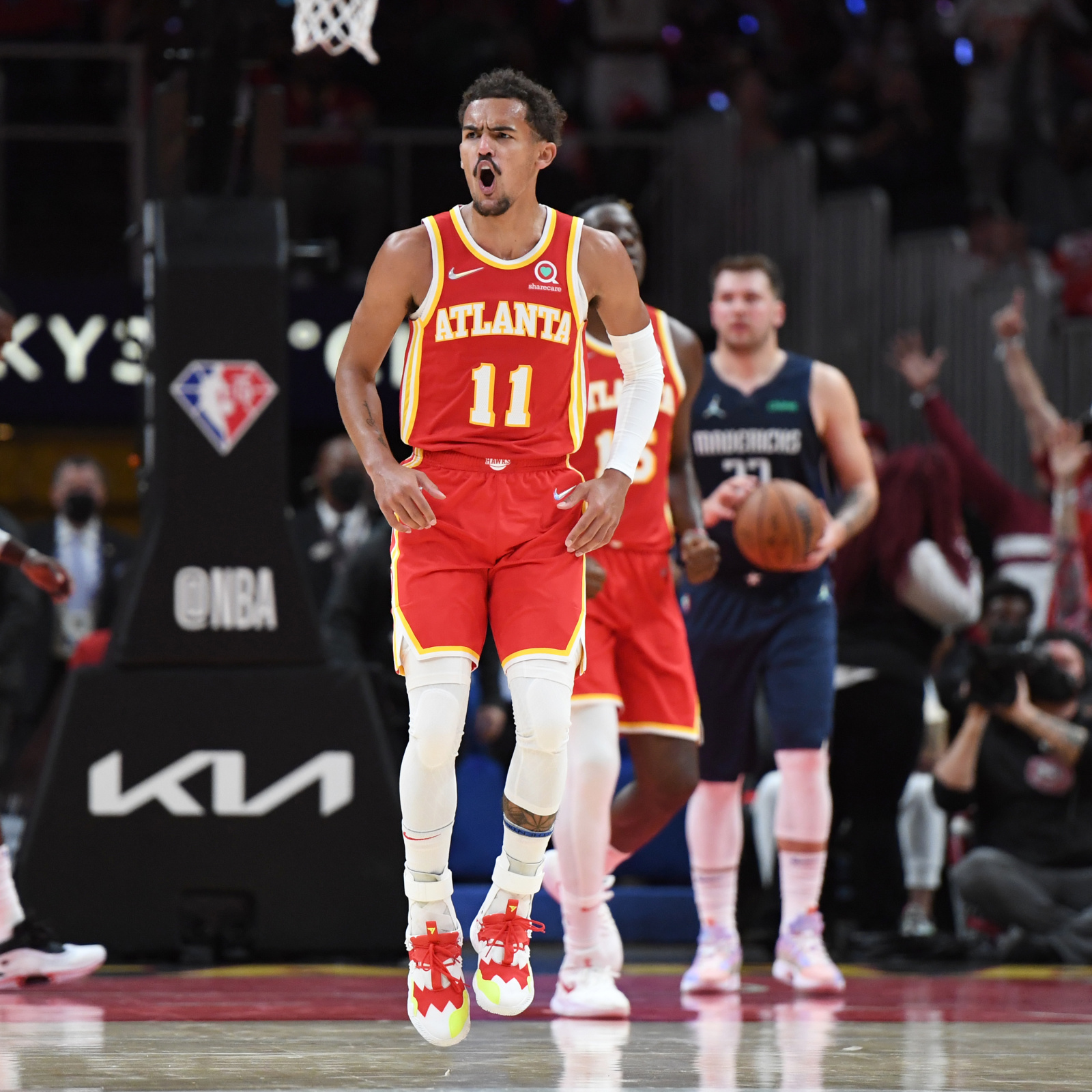 Hawks' depth elevating Trae Young over Luka Doncic and the Mavericks