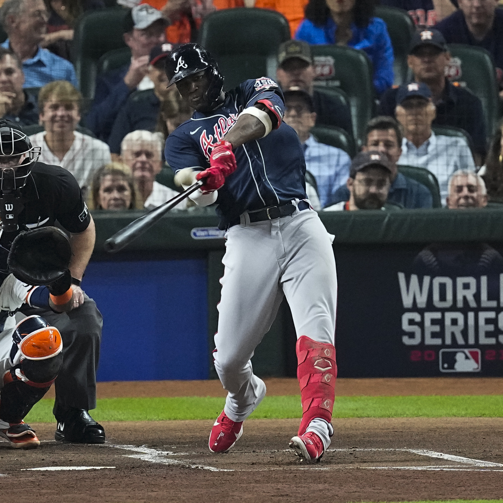 Jorge Soler, Braves overcome Charlie Morton injury, top Astros in Game 1 of  World Series