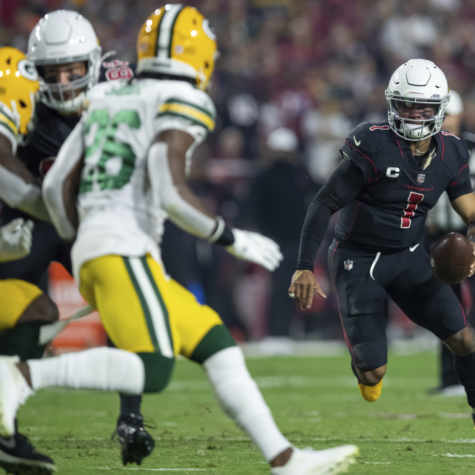 Green Bay Packers 24-21 Arizona Cardinals: Kyler Murray throws two  interceptions as Cards suffer first loss, NFL News