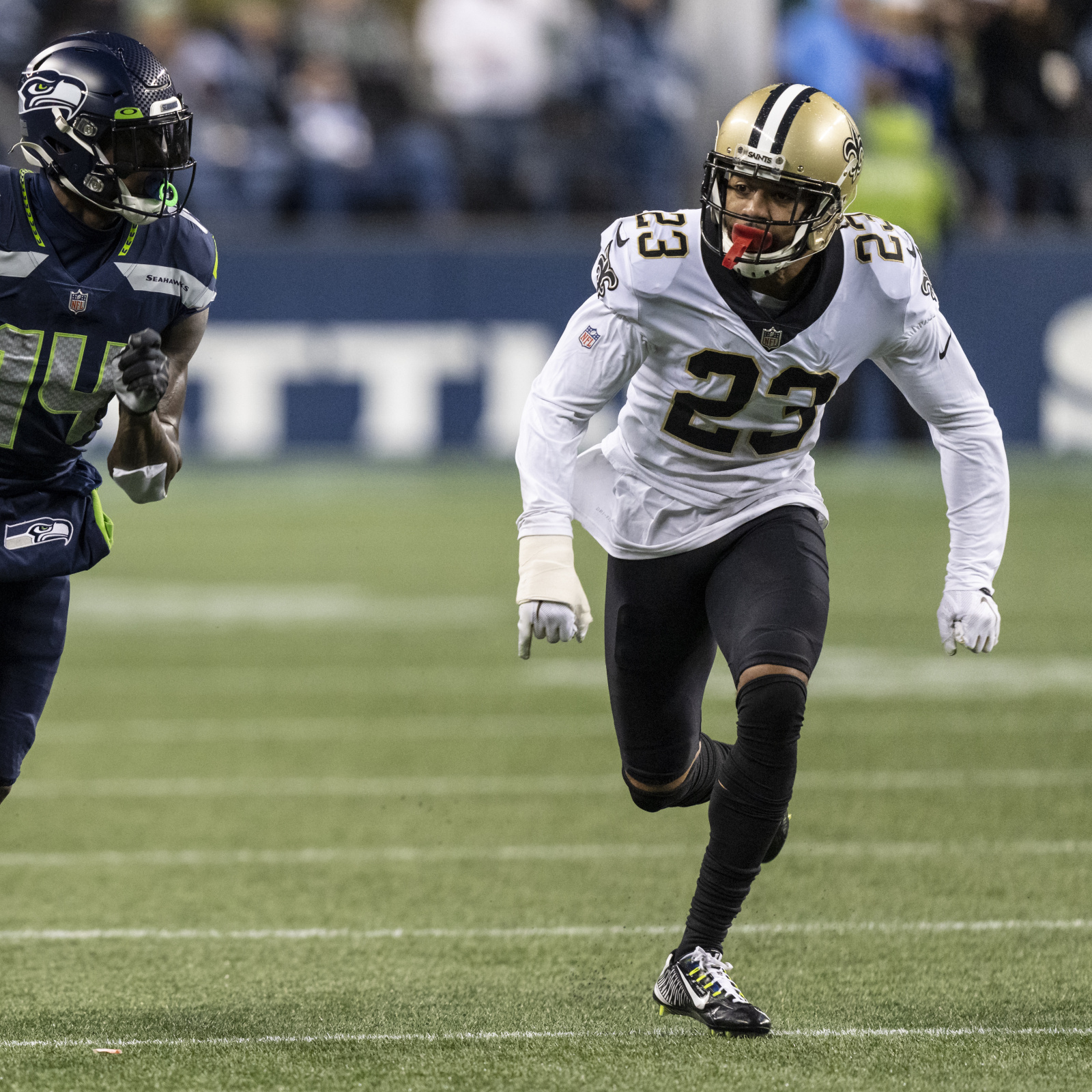 Seahawks WR DK Metcalf prepares for 'exciting matchup' vs. Saints' Marshon  Lattimore