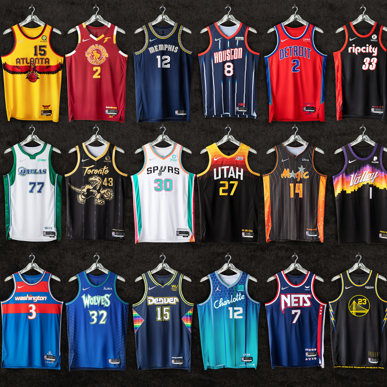 Lijken Blijkbaar ui NBA Reveals New City Edition Jerseys for All 30 Teams for 75th Anniversary  Season | News, Scores, Highlights, Stats, and Rumors | Bleacher Report