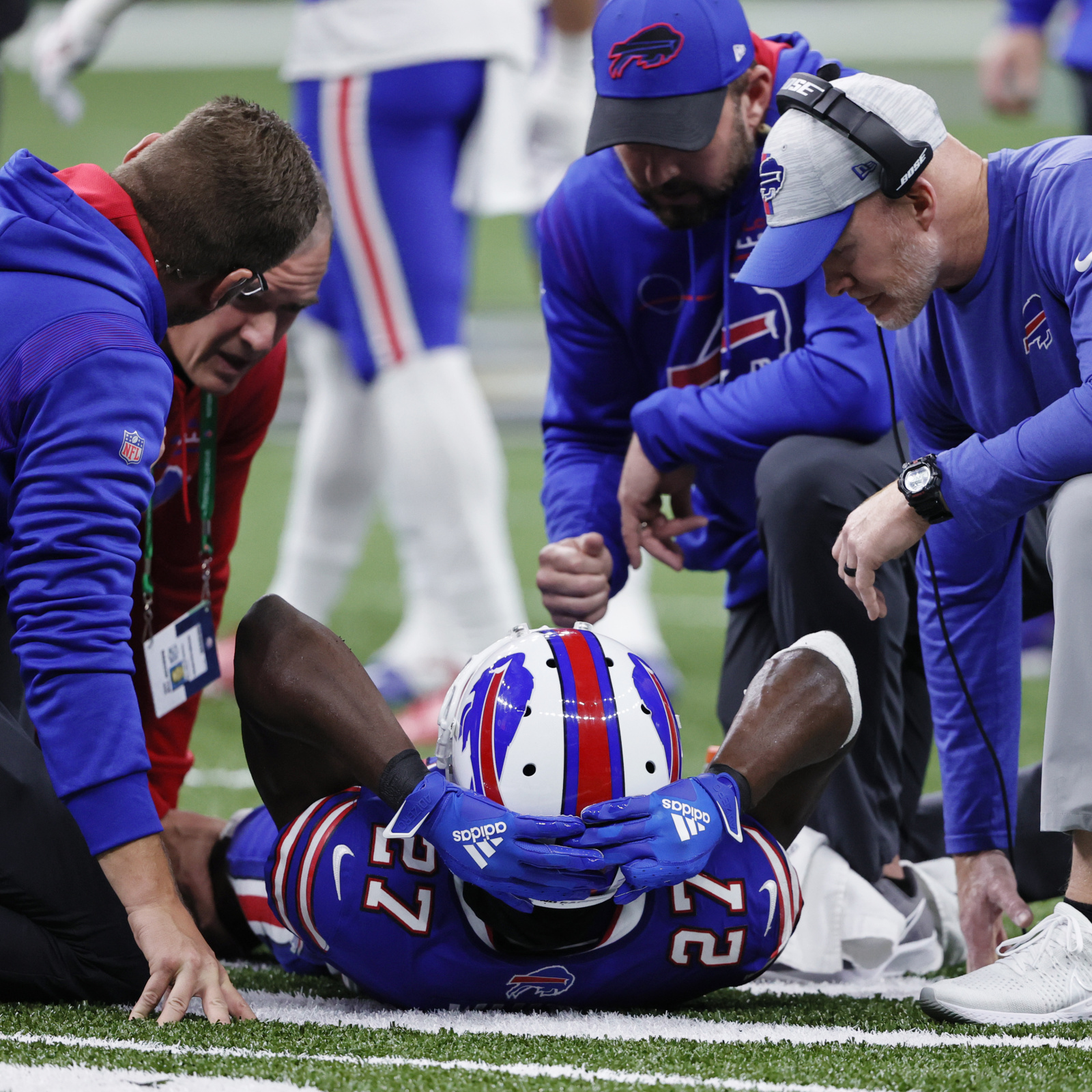 Bills' Tre'Davious White Out for Rest of 2023 NFL Season With Torn