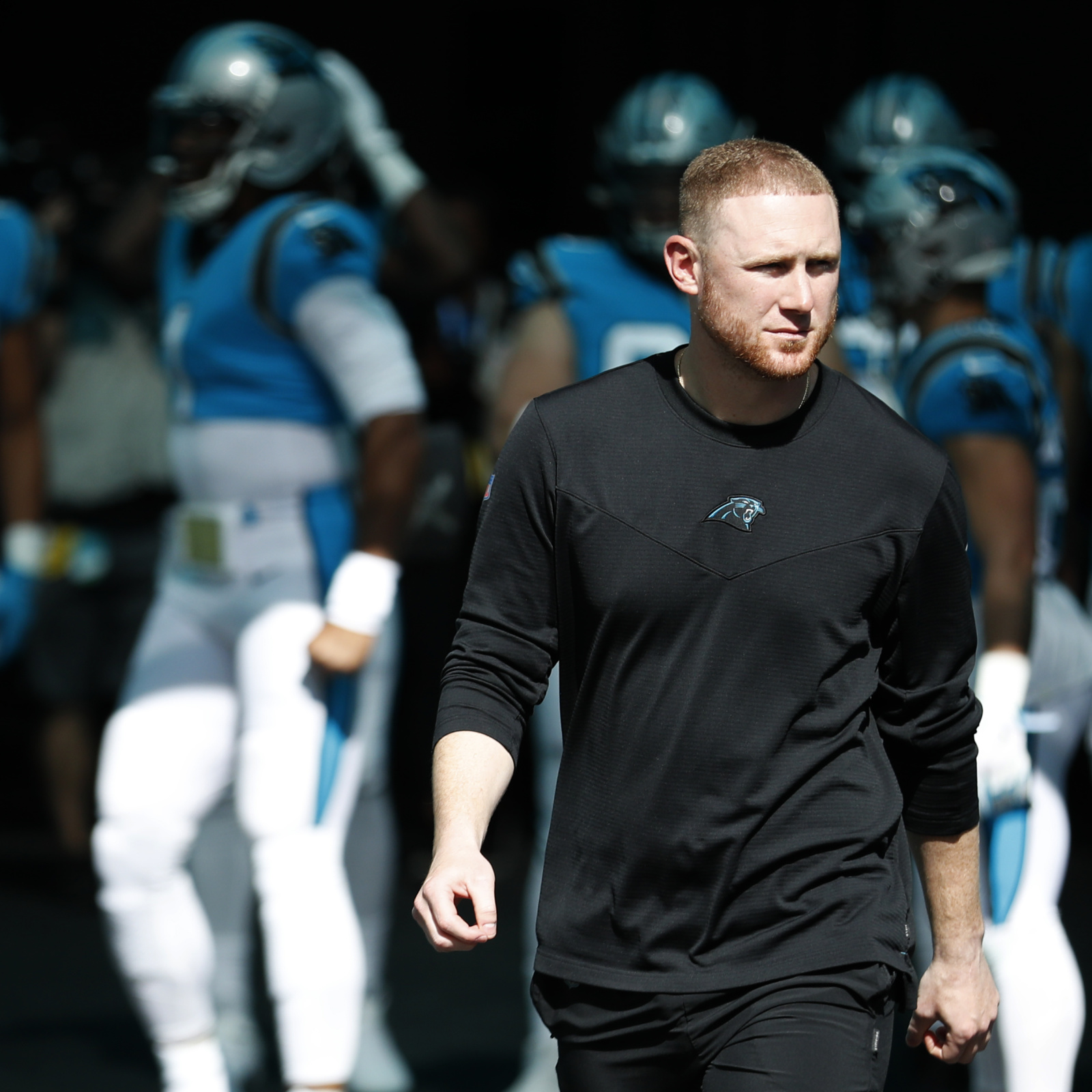 Panthers' Matt Rhule explains decision to fire former OC Joe Brady