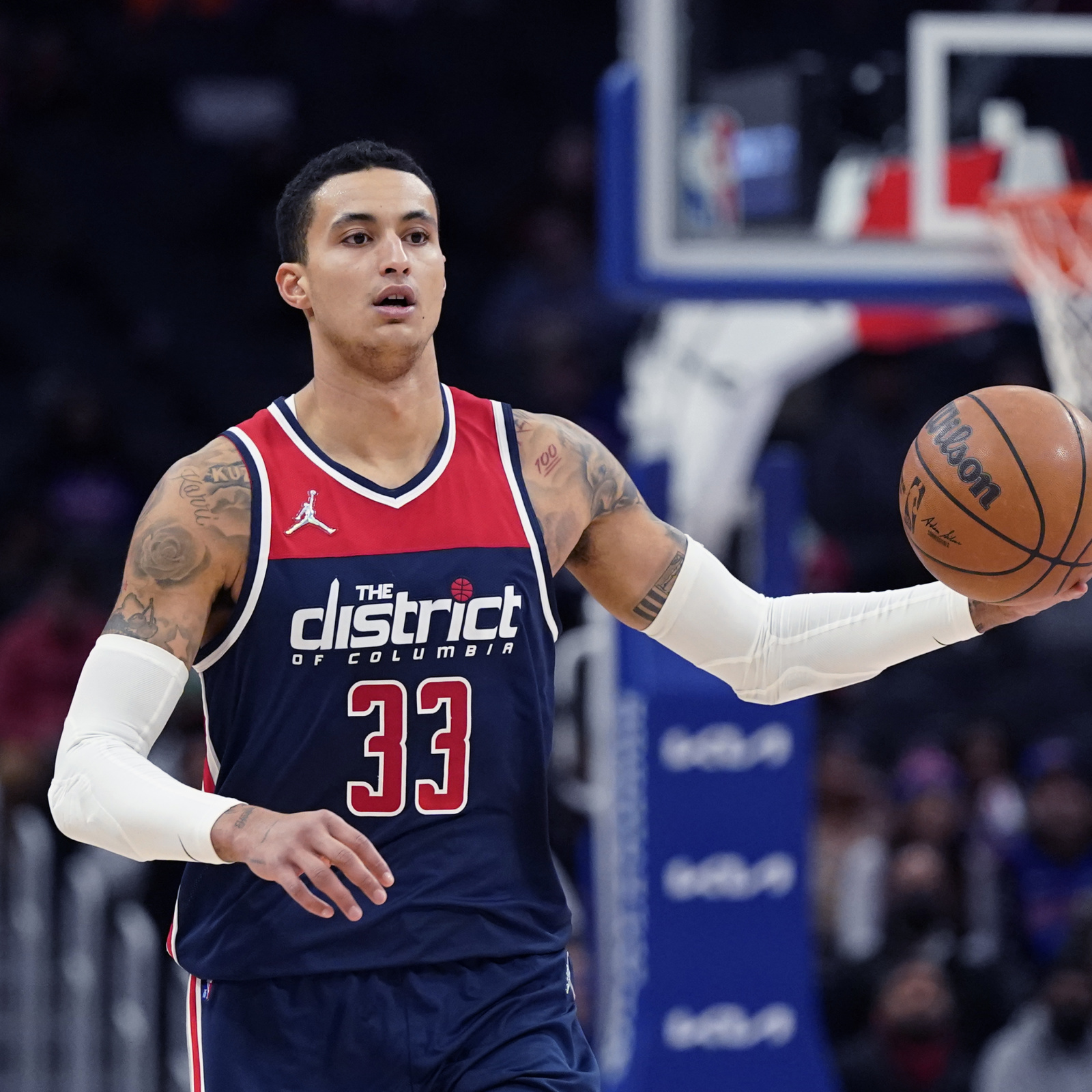 Wizards' Kyle Kuzma Fined Hefty Amount By The NBA For Vulgar Sign on Court  - EssentiallySports