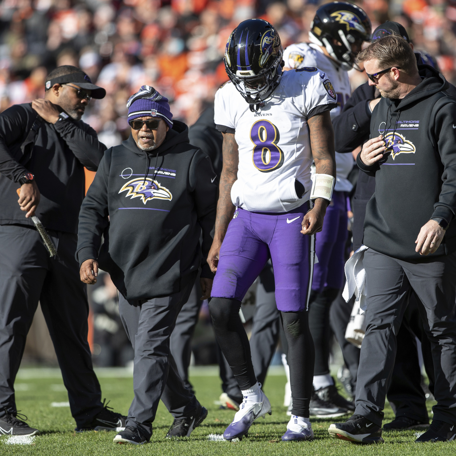 Ravens HC John Harbaugh 'plans' for Lamar Jackson (ankle) to start