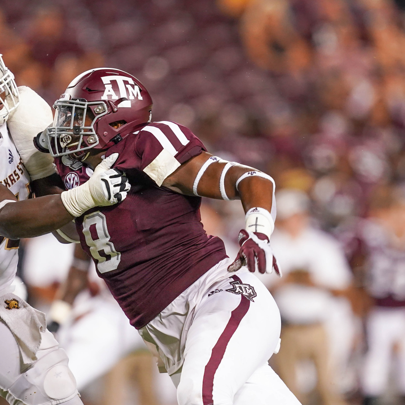 Raiders NFL Draft: DeMarvin Leal, DL, Texas A&M scouting report - Silver  And Black Pride