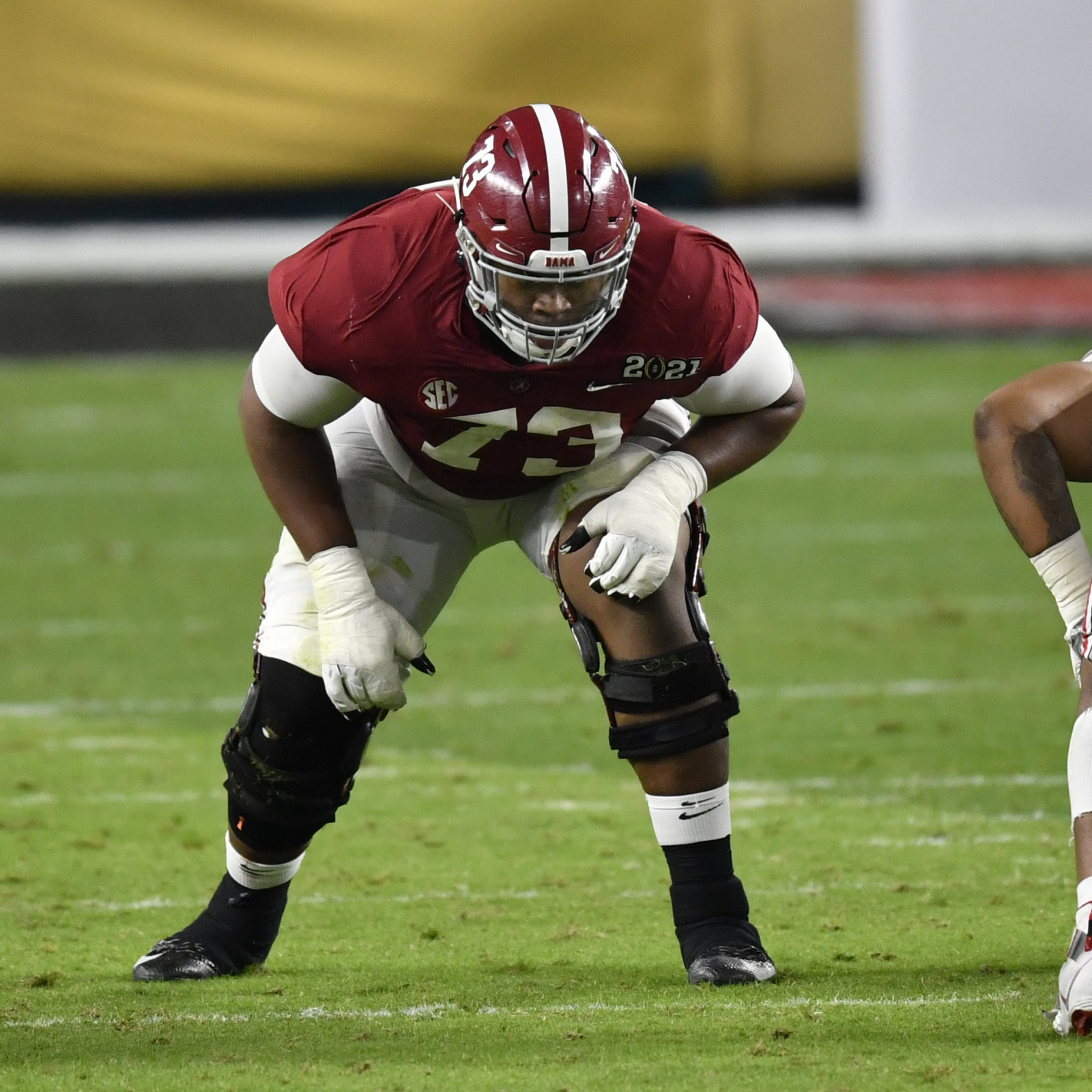 Alabama Offensive Tackle Evan Neal Official Sophomore Year Highlights 