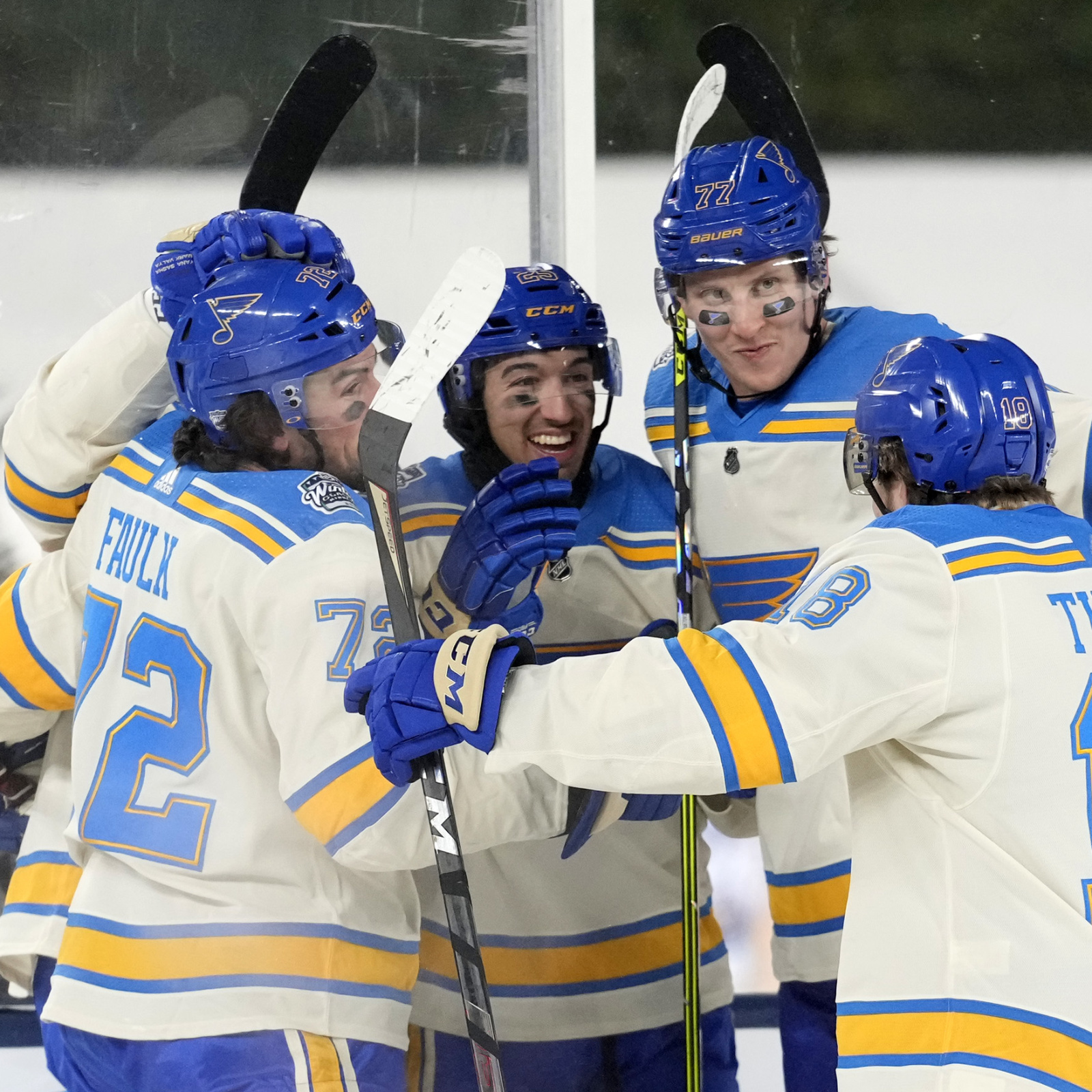 The St. Louis Blues are on the road leading up to NHL All-Star Weekend