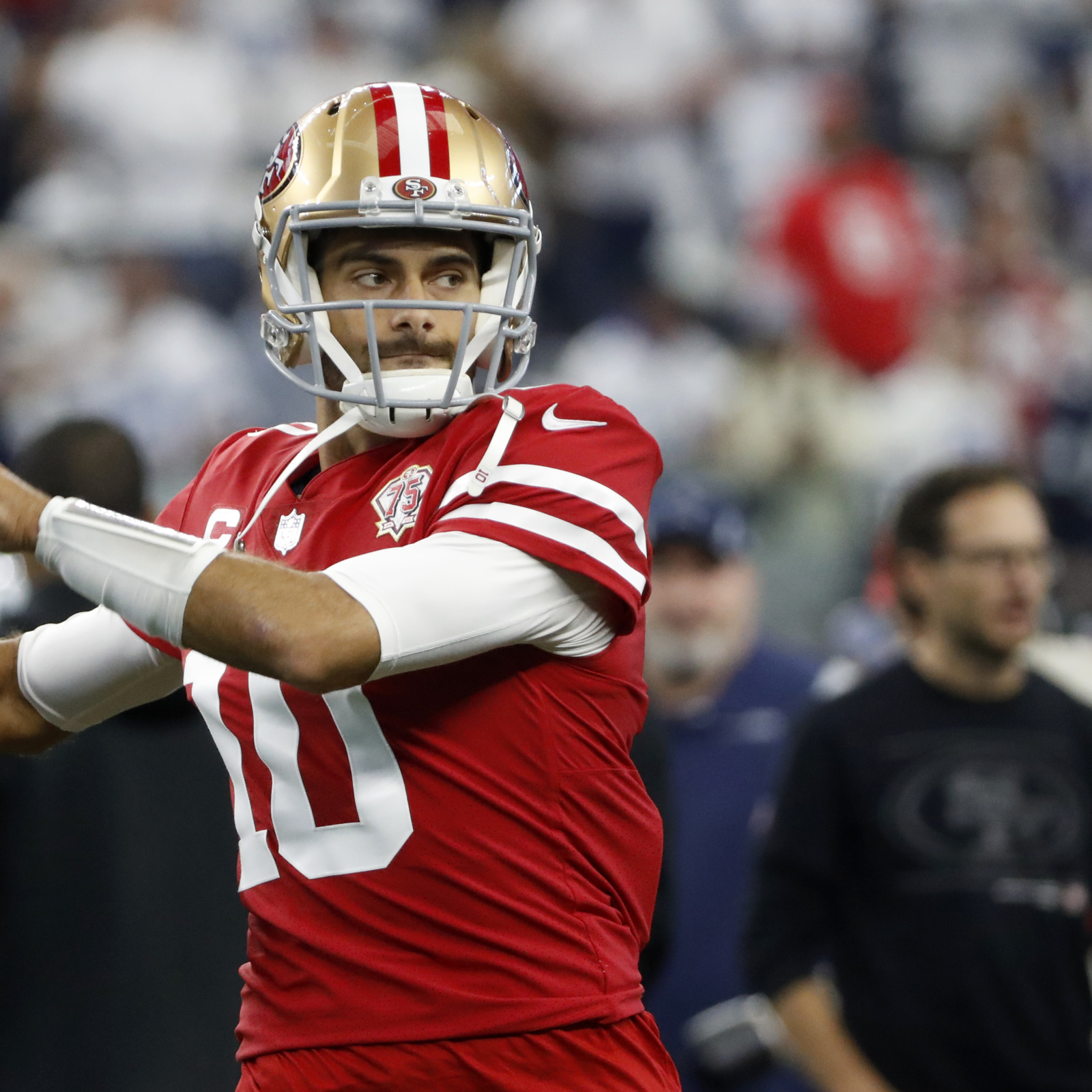 Washington cannot pursue Jimmy Garoppolo after late-game struggles vs  Cowboys