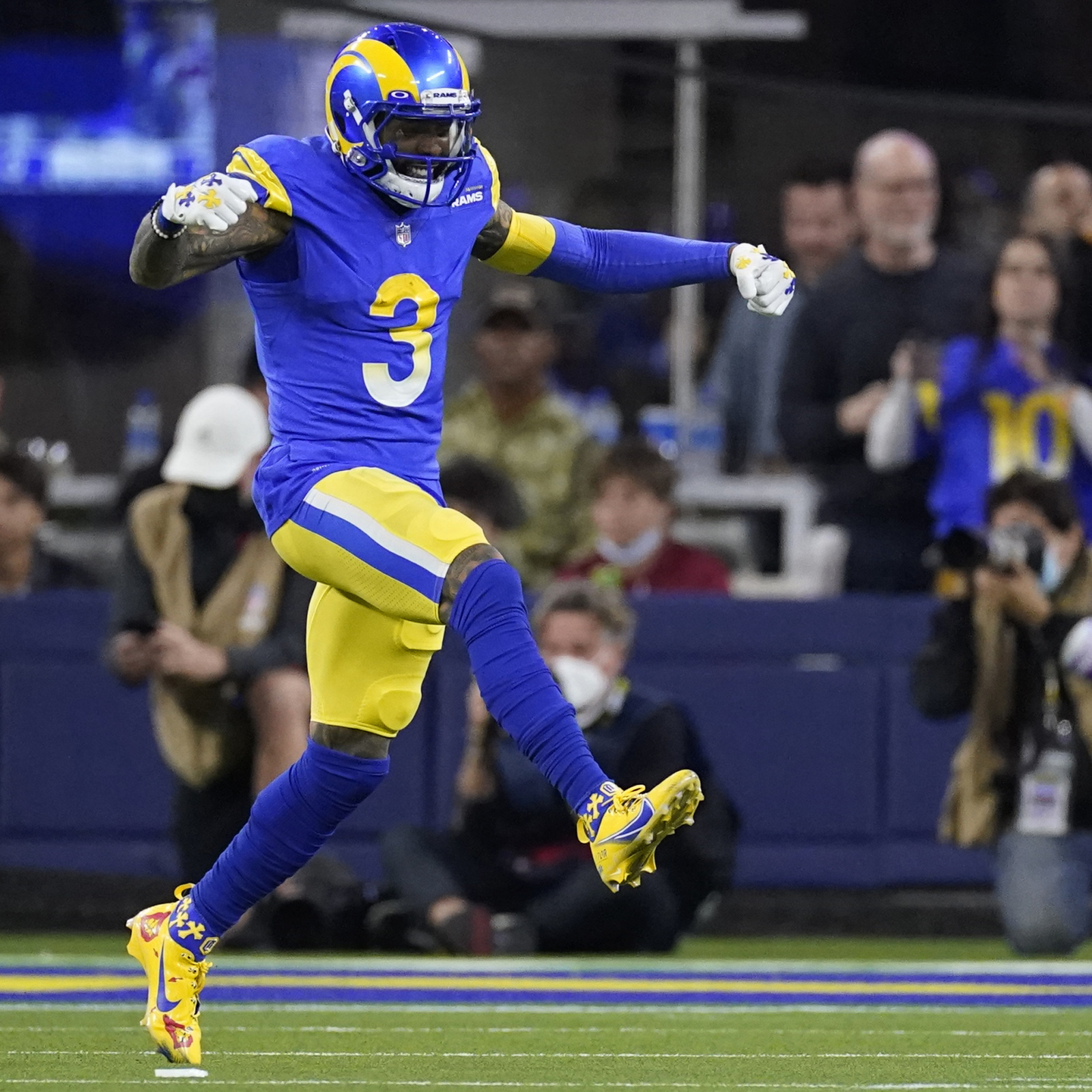 Odell Beckham powers Rams' dominant night over the Cardinals