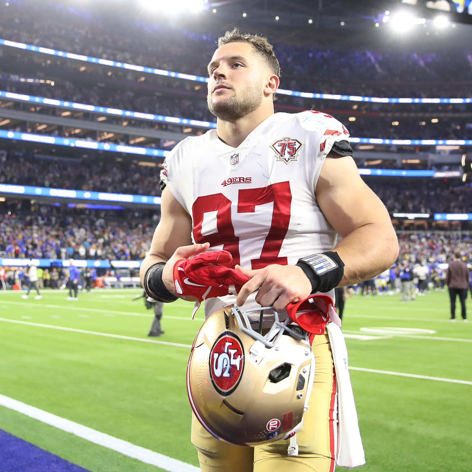 Will Nick Bosa's contract lead the 49ers to salary cap trouble?