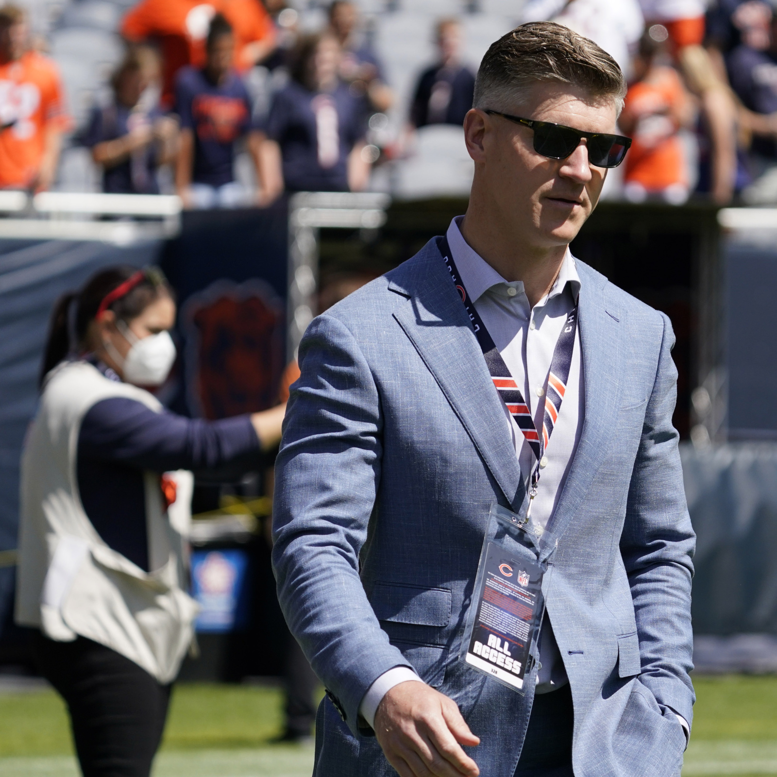 Falcons elevate two front office executives, including former Bears GM Ryan  Pace 