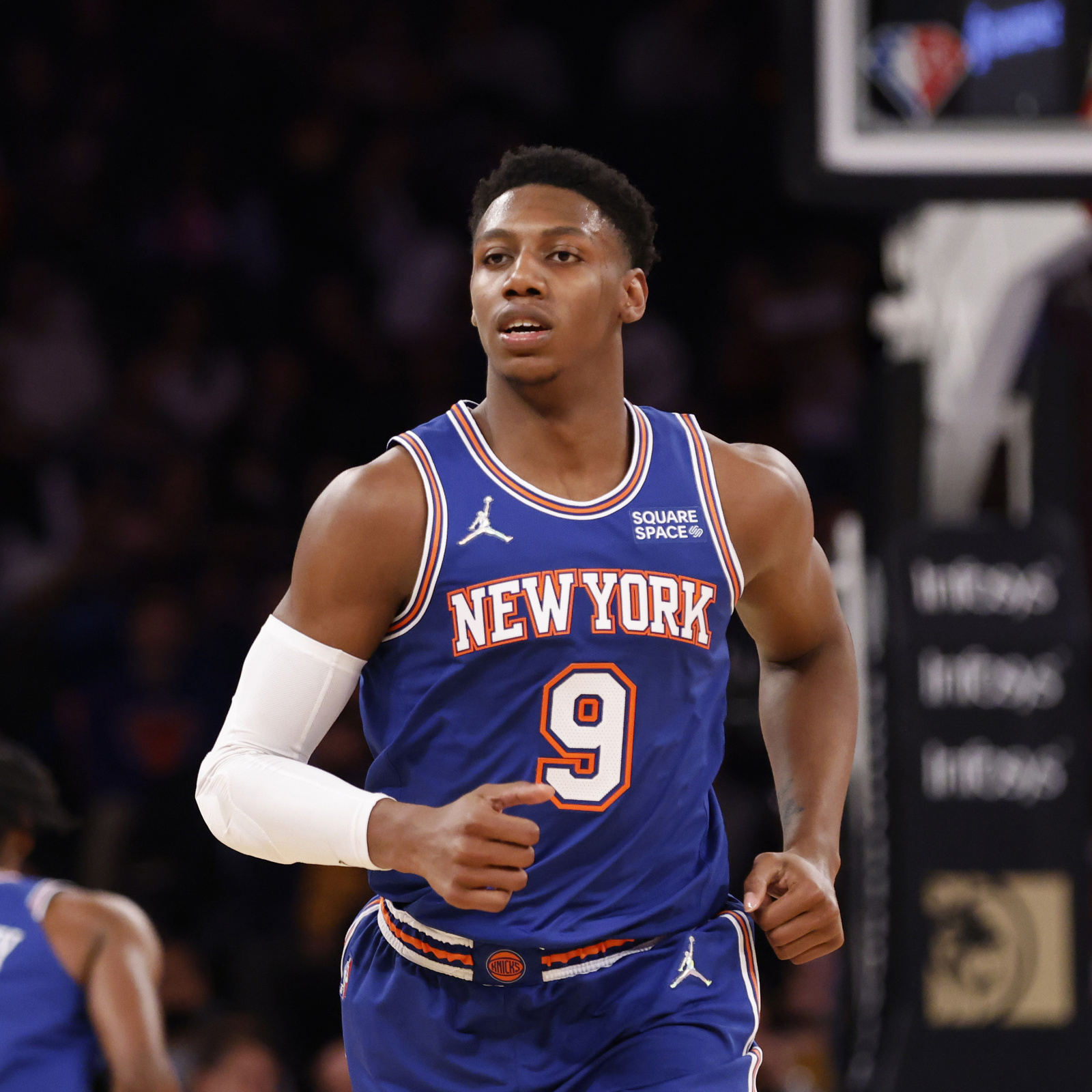 Knicks' RJ Barrett frustrated with crunch-time benching vs Lakers