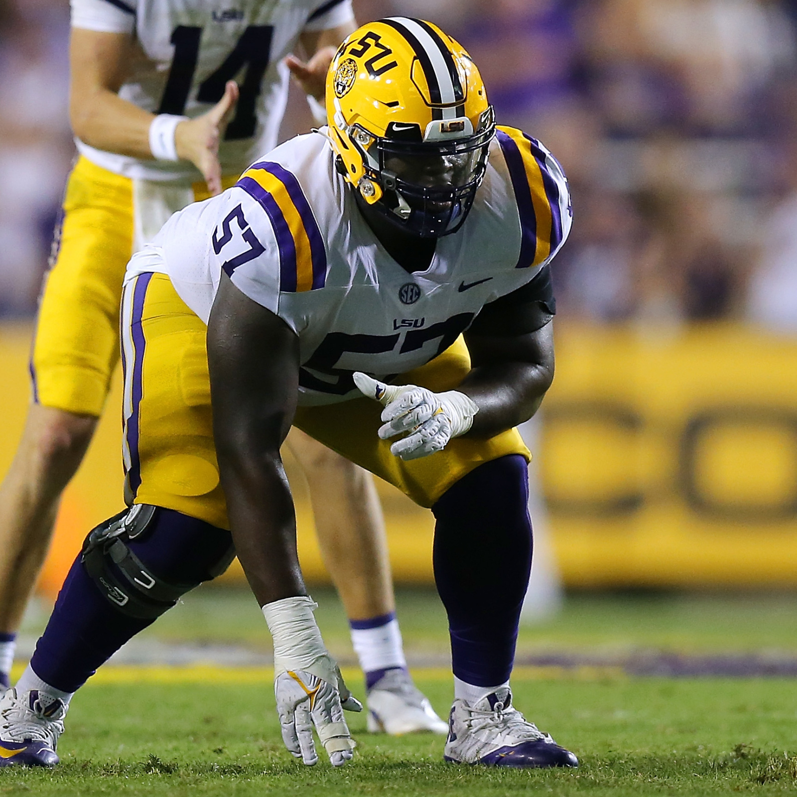 Patriots draft LSU guard Chasen Hines in sixth round 