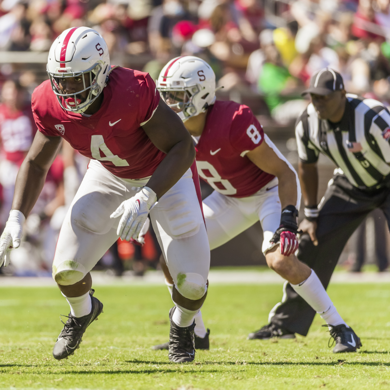 DL Thomas Booker (Stanford) Runs a 4.94 40-Yard Dash at the 2022 Combine