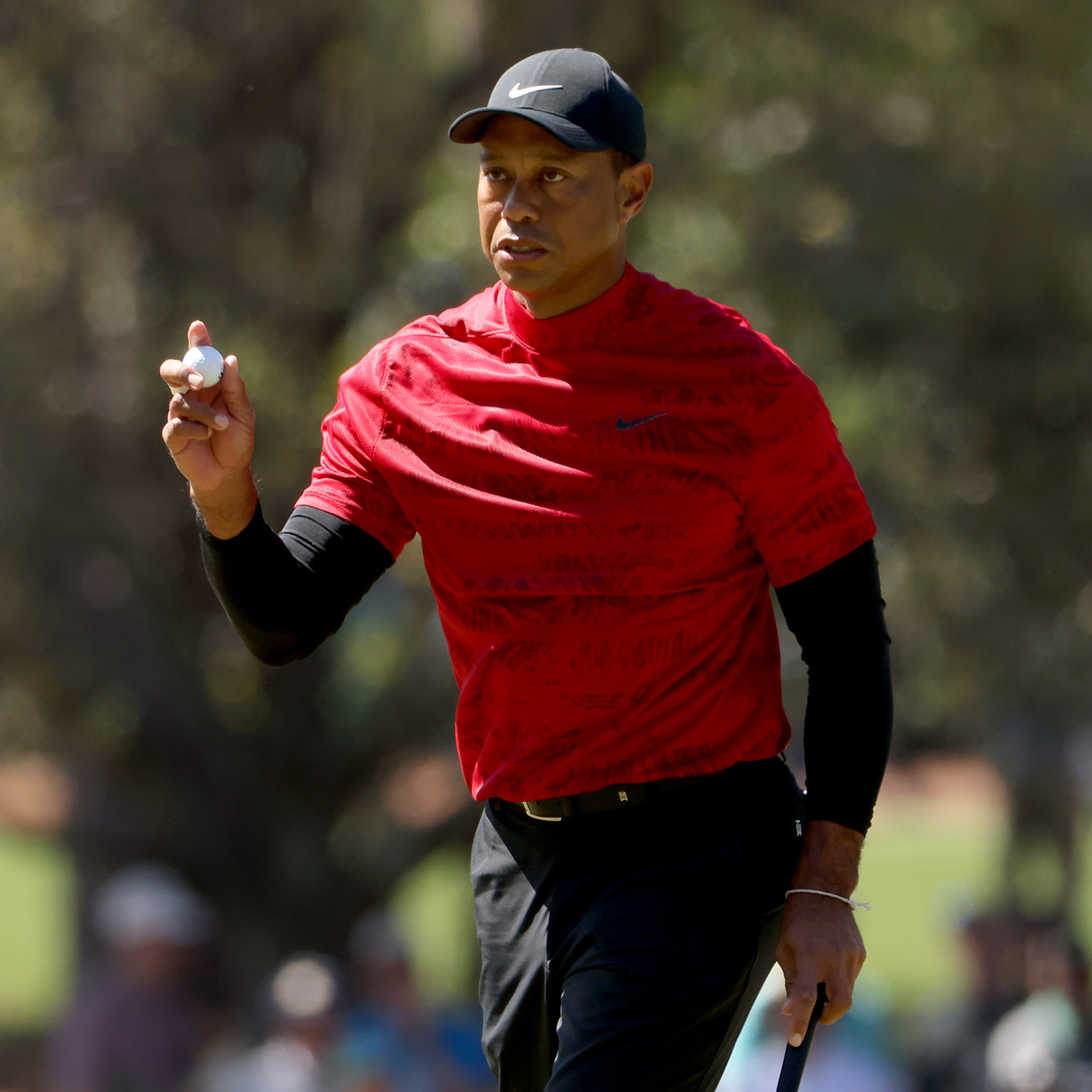 Tiger woods deals red sweater